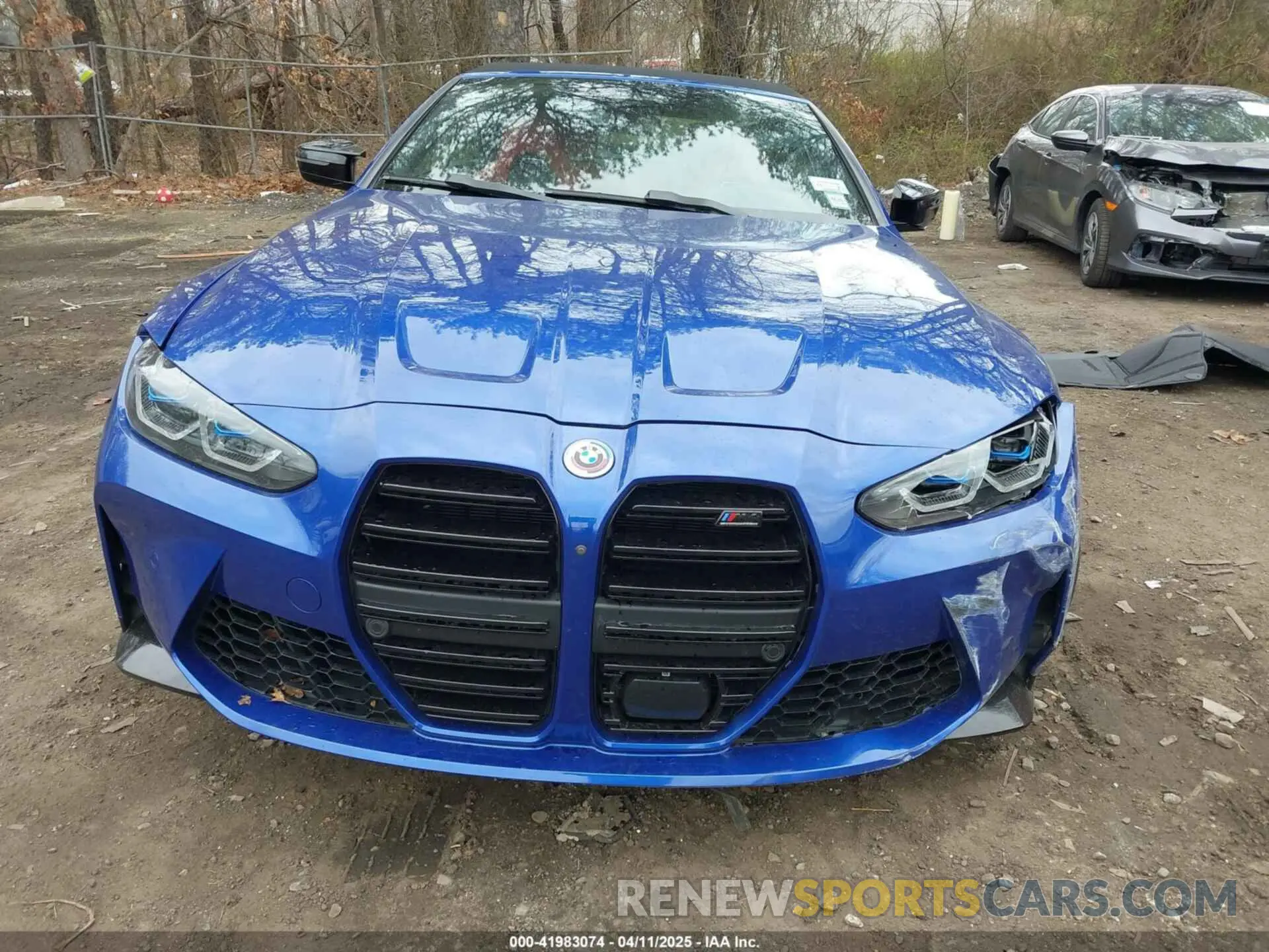12 fotografías del automóvil dañado WBS33BA05NCK30873 BMW M4 2022