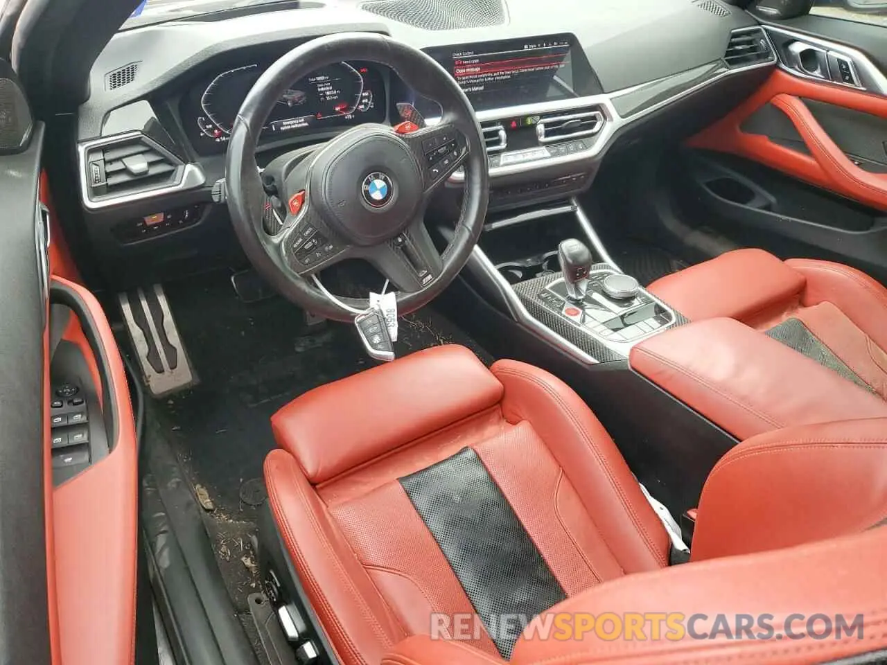 8 fotografías del automóvil dañado WBS33BA08NCK91344 BMW M4 2022