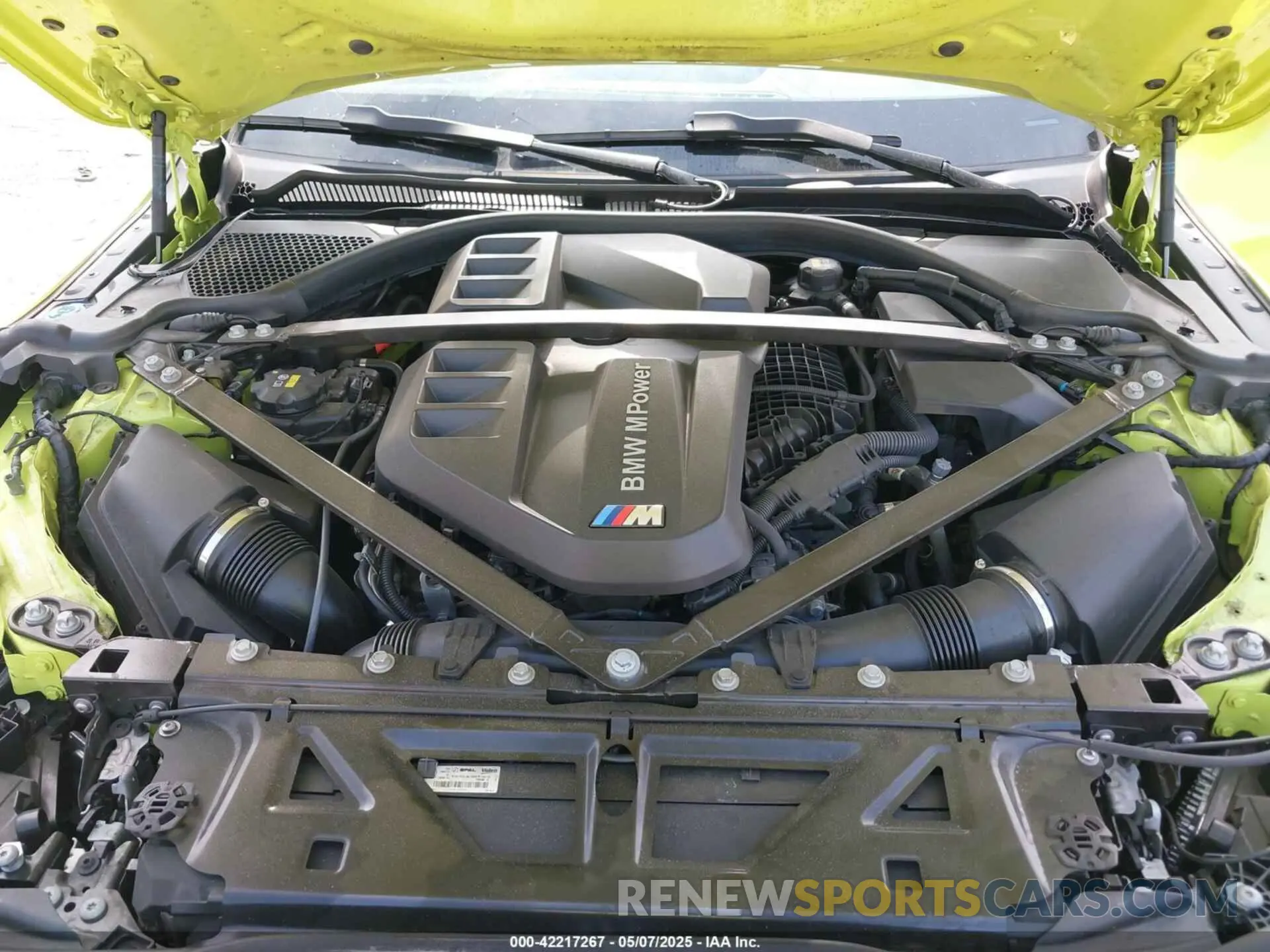10 fotografías del automóvil dañado WBS33BA09NCK69031 BMW M4 2022