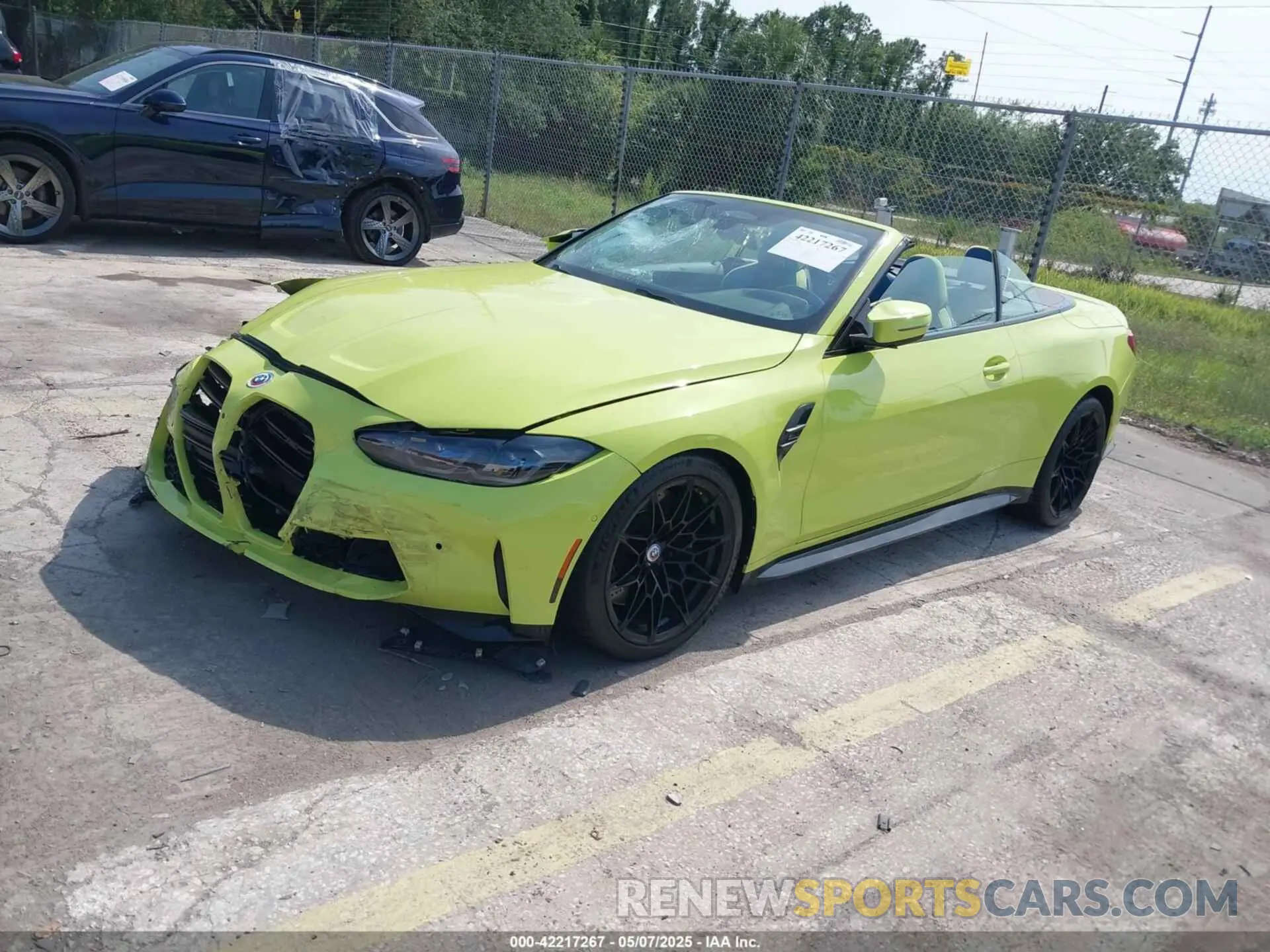 2 fotografías del automóvil dañado WBS33BA09NCK69031 BMW M4 2022