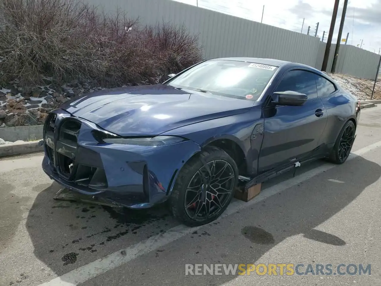1 fotografías del automóvil dañado WBS43AZ01NCK91432 BMW M4 2022