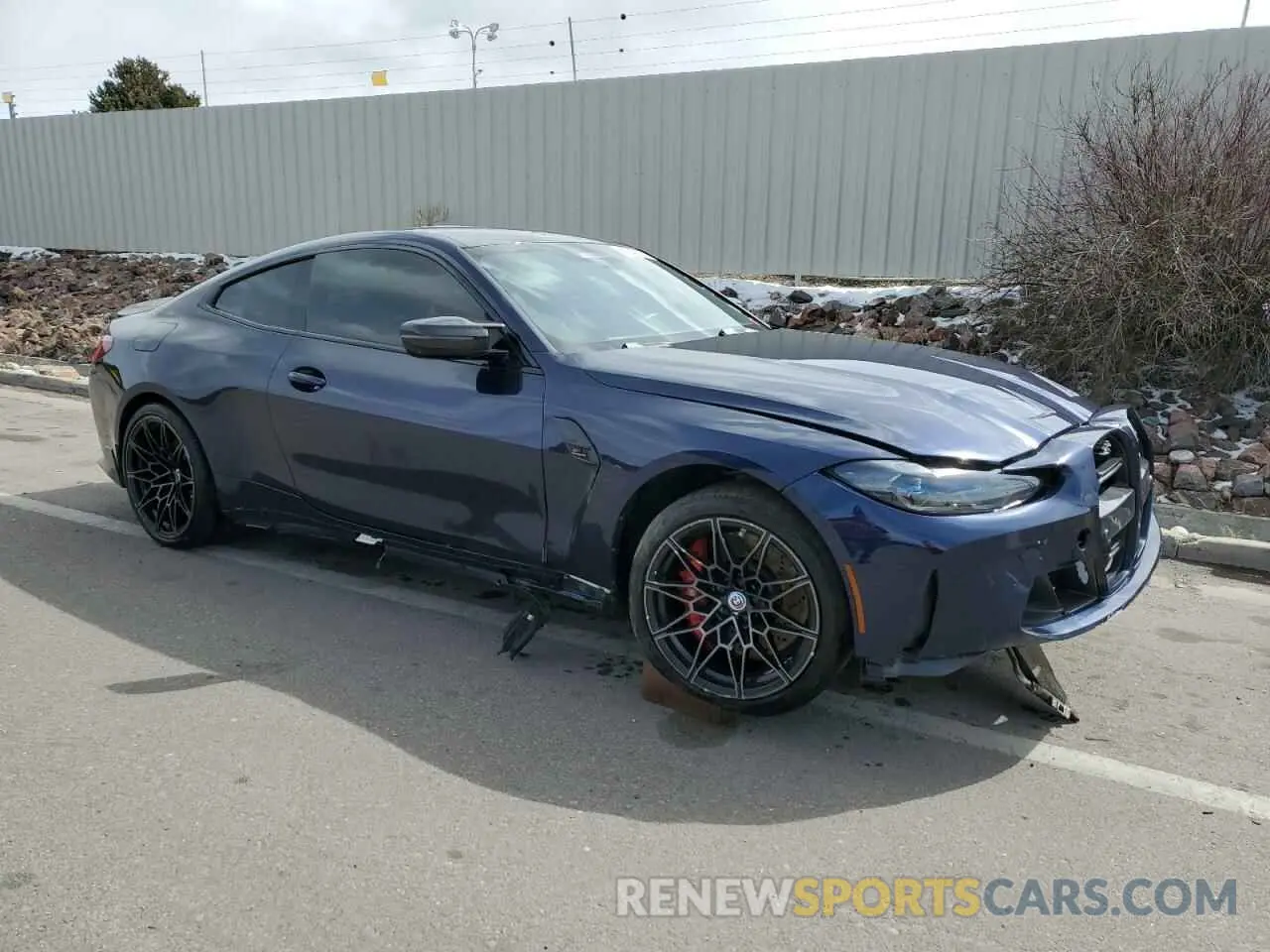 4 fotografías del automóvil dañado WBS43AZ01NCK91432 BMW M4 2022
