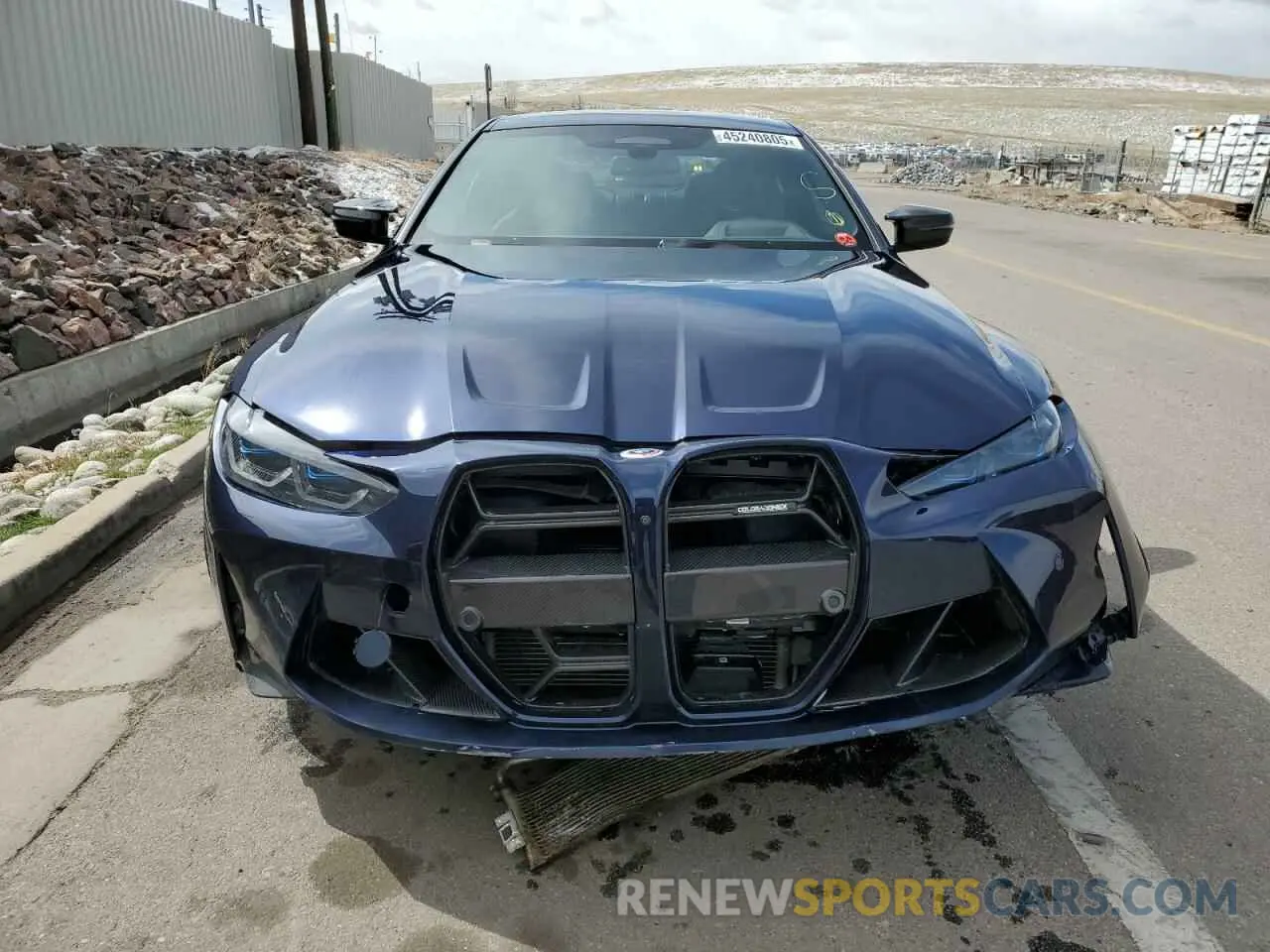 5 fotografías del automóvil dañado WBS43AZ01NCK91432 BMW M4 2022