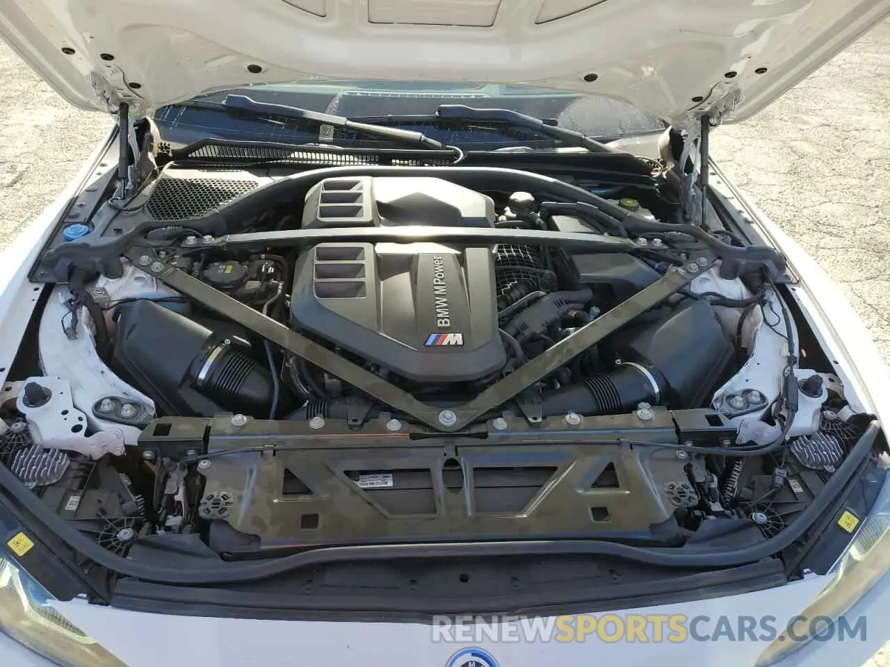 11 fotografías del automóvil dañado WBS43AZ03NCK80383 BMW M4 2022