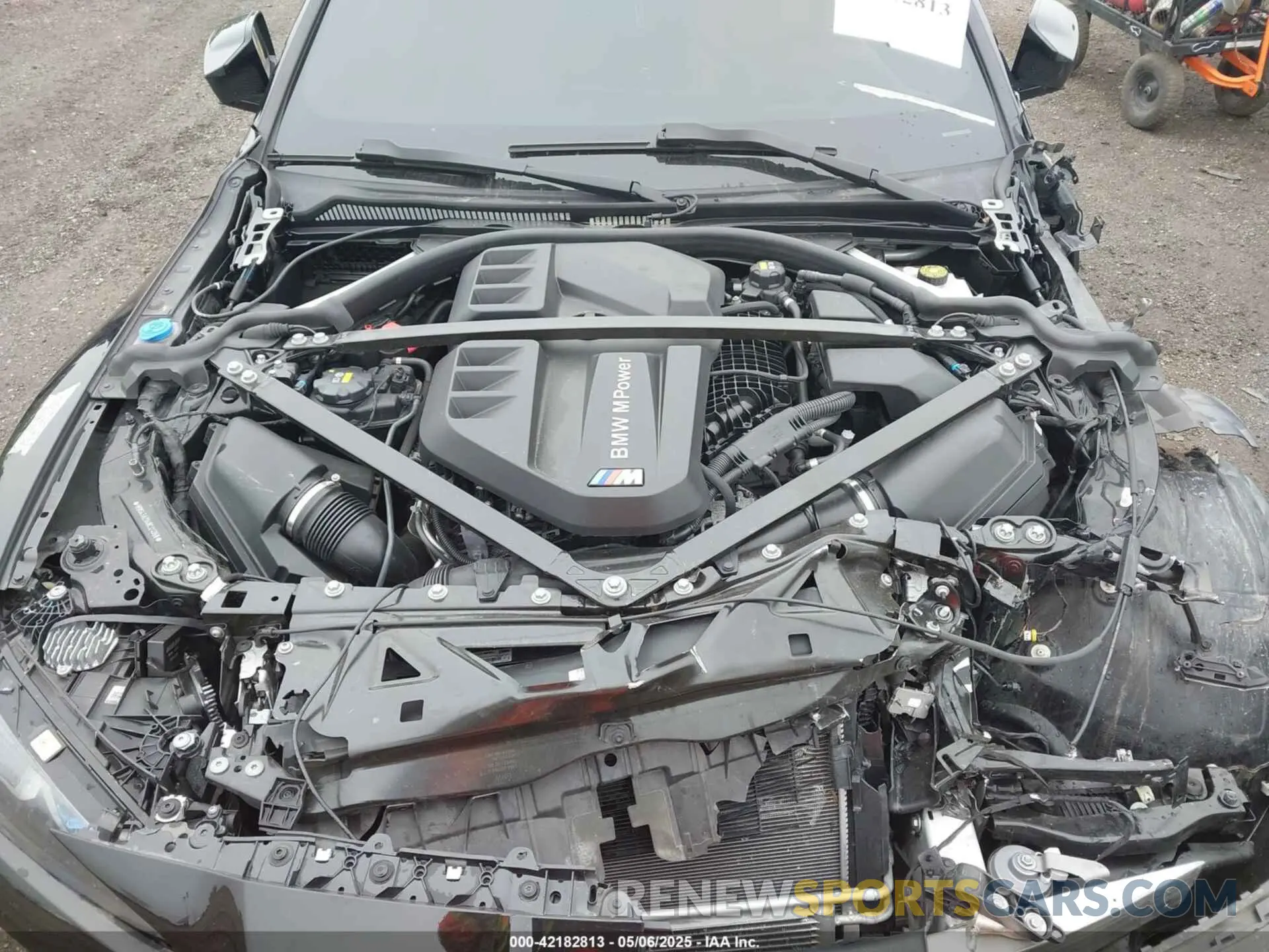 10 fotografías del automóvil dañado WBS43AZ04NCJ24059 BMW M4 2022