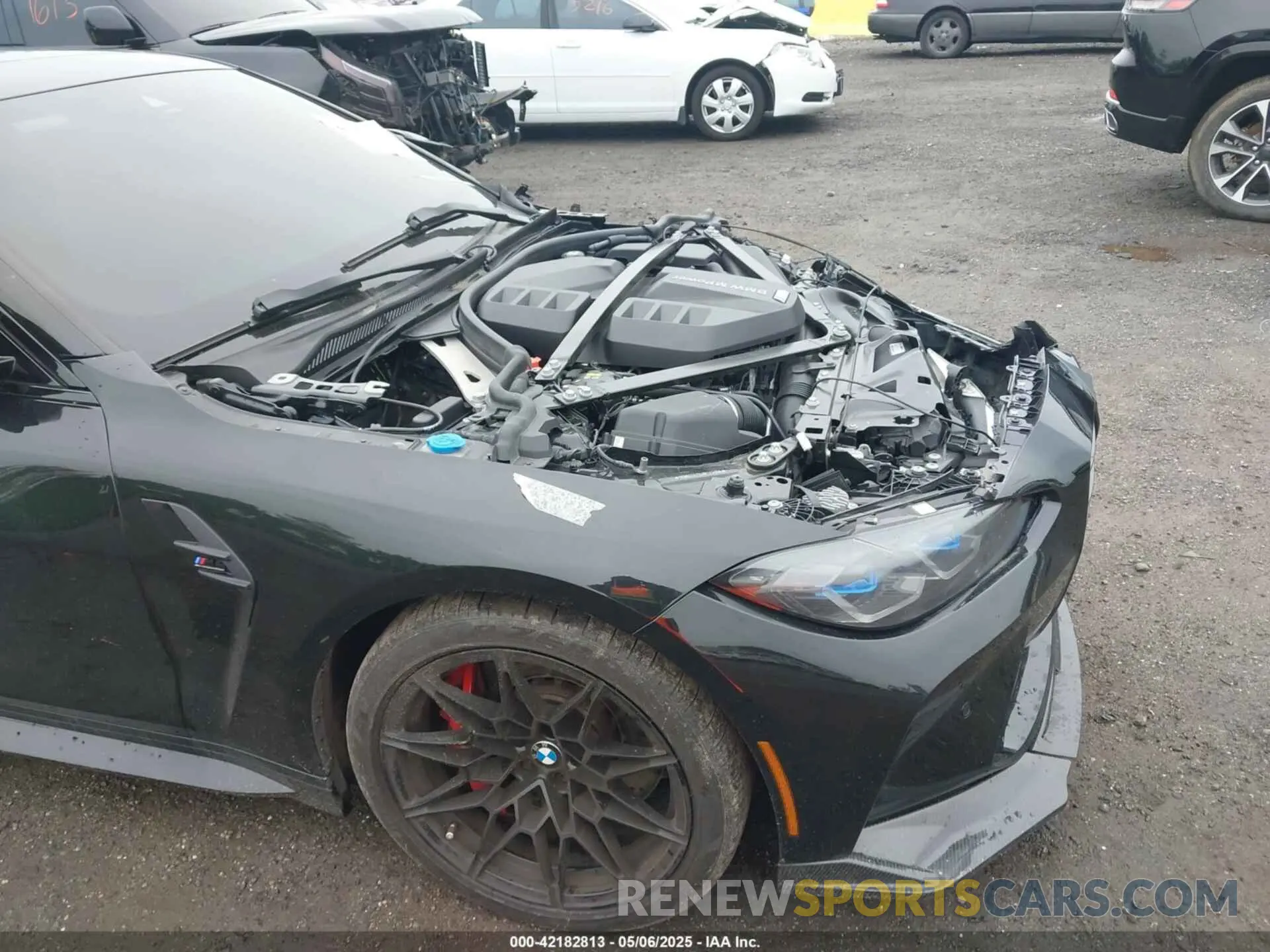 19 fotografías del automóvil dañado WBS43AZ04NCJ24059 BMW M4 2022