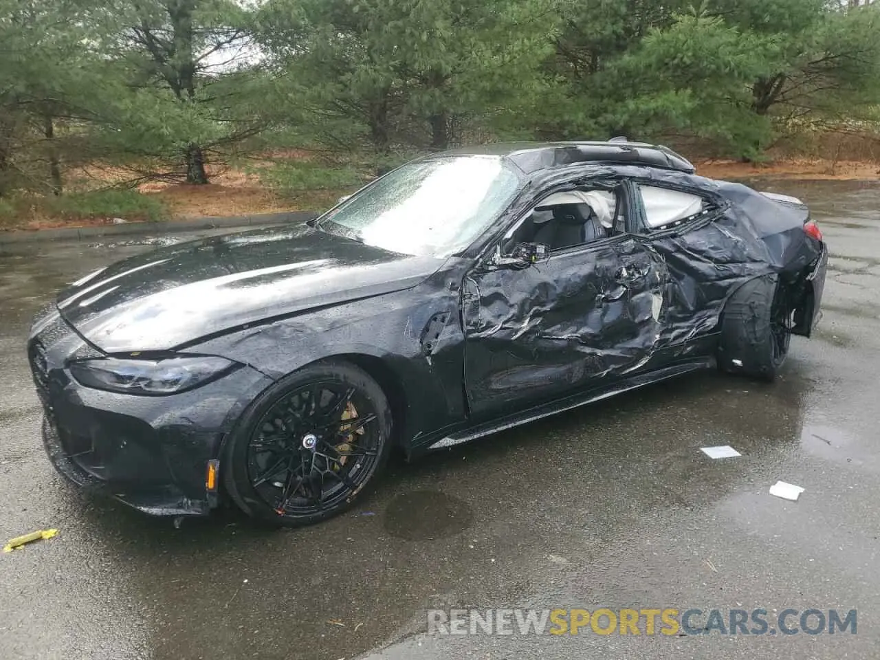 1 fotografías del automóvil dañado WBS43AZ05NCK81583 BMW M4 2022