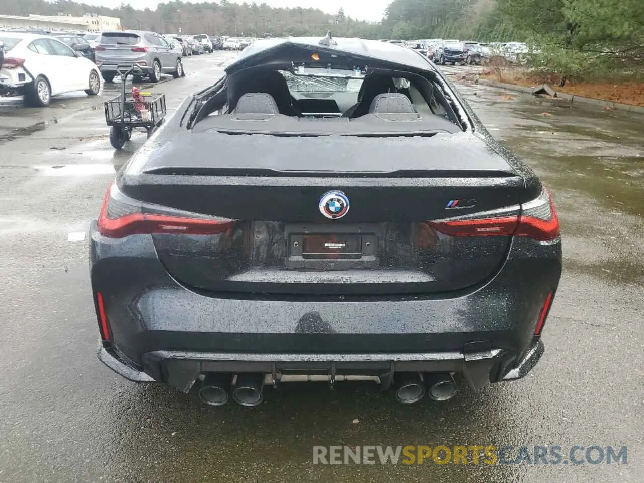 6 fotografías del automóvil dañado WBS43AZ05NCK81583 BMW M4 2022