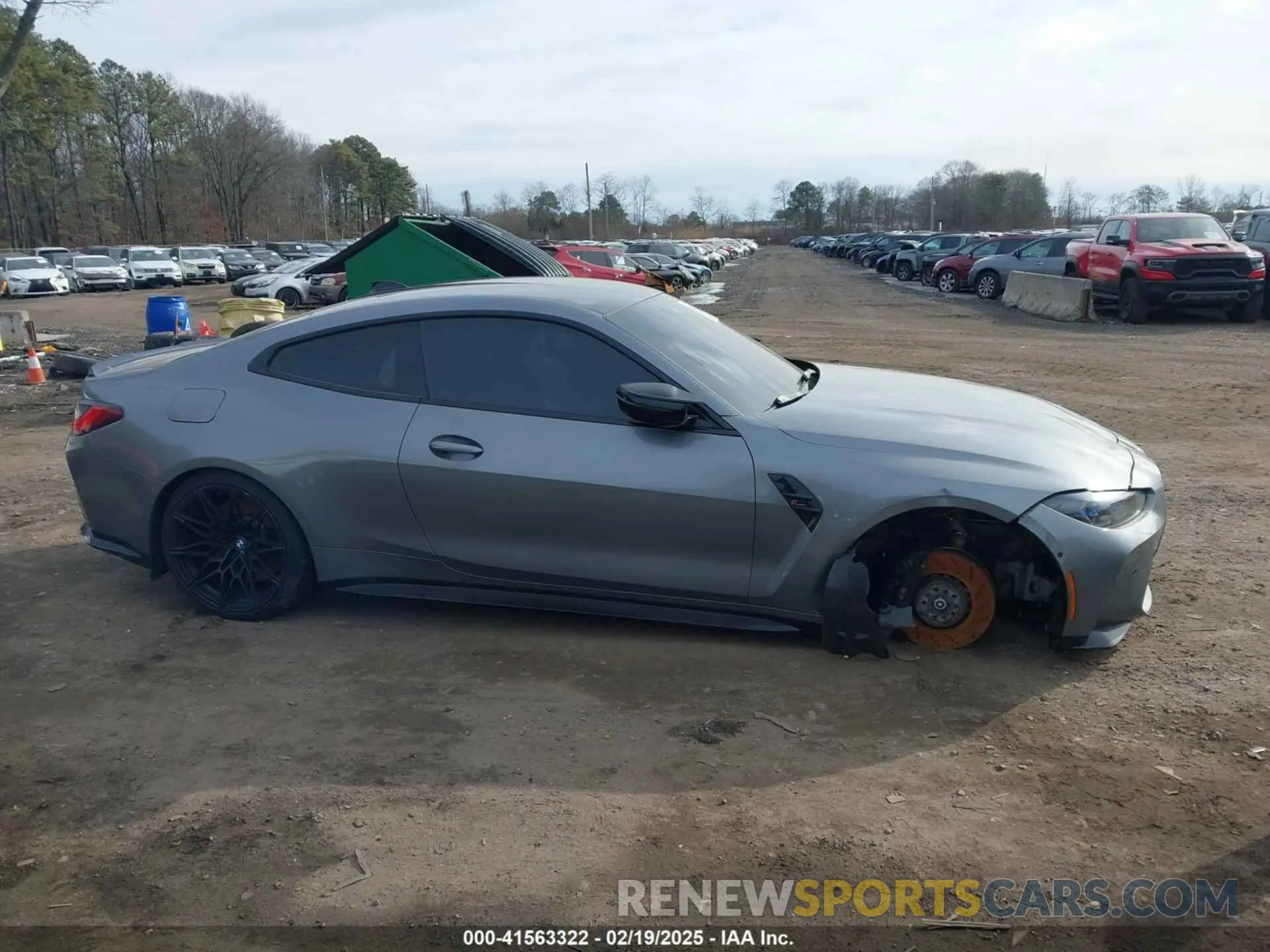 13 fotografías del automóvil dañado WBS43AZ06NCH93498 BMW M4 2022