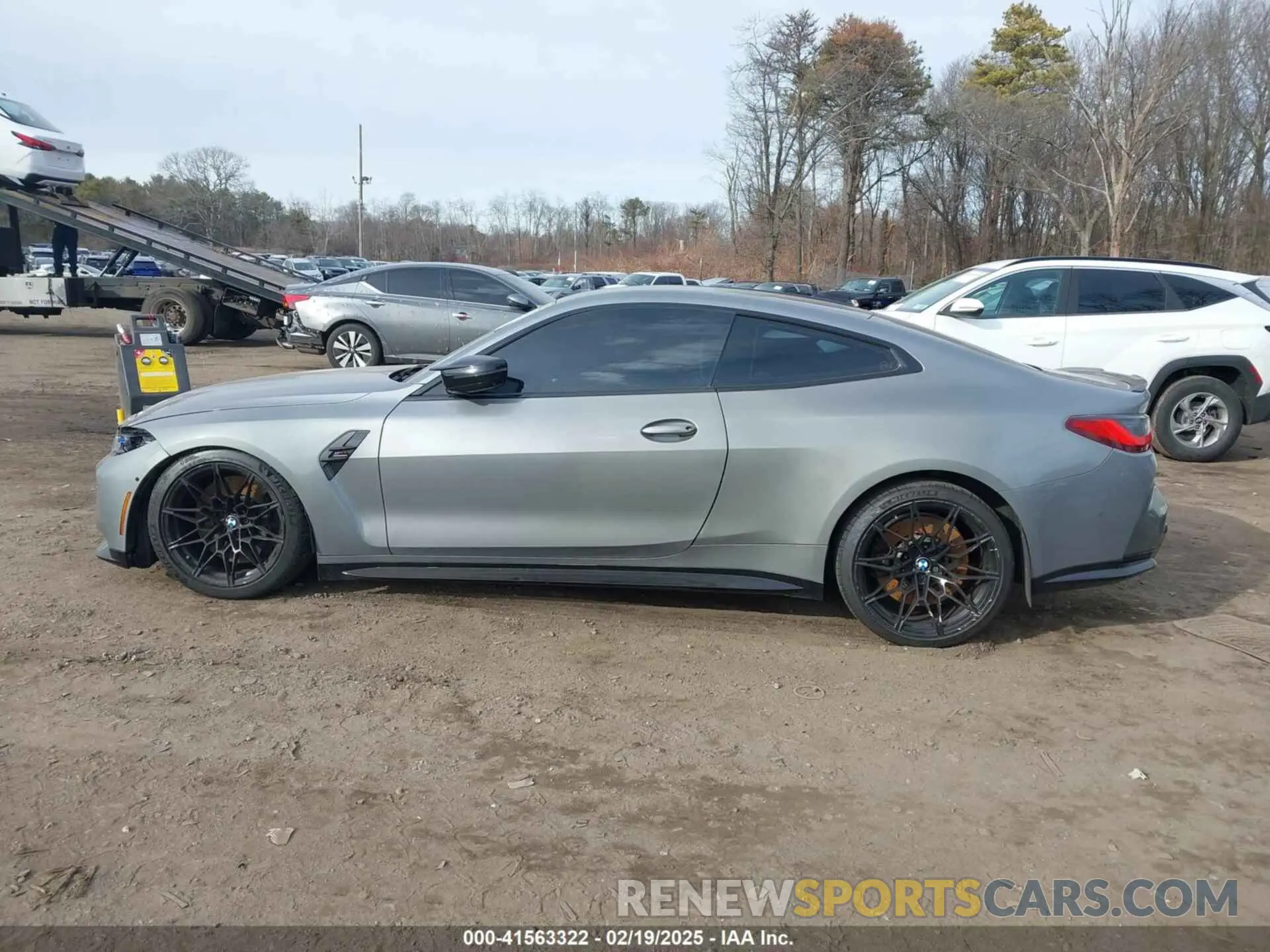 14 fotografías del automóvil dañado WBS43AZ06NCH93498 BMW M4 2022