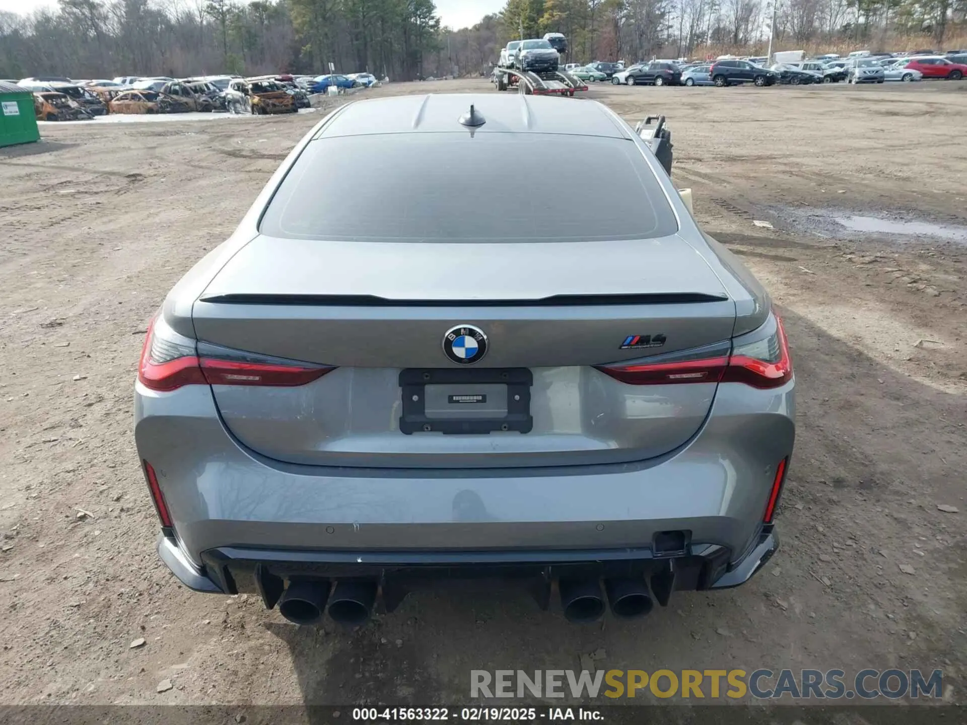 16 fotografías del automóvil dañado WBS43AZ06NCH93498 BMW M4 2022