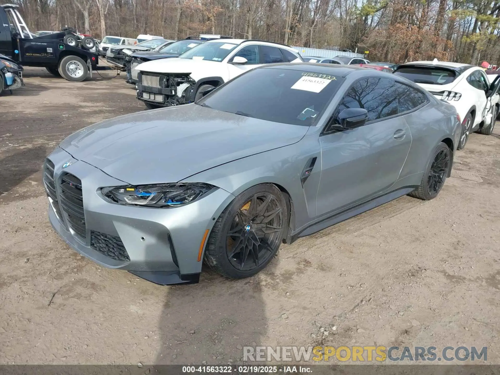 2 fotografías del automóvil dañado WBS43AZ06NCH93498 BMW M4 2022