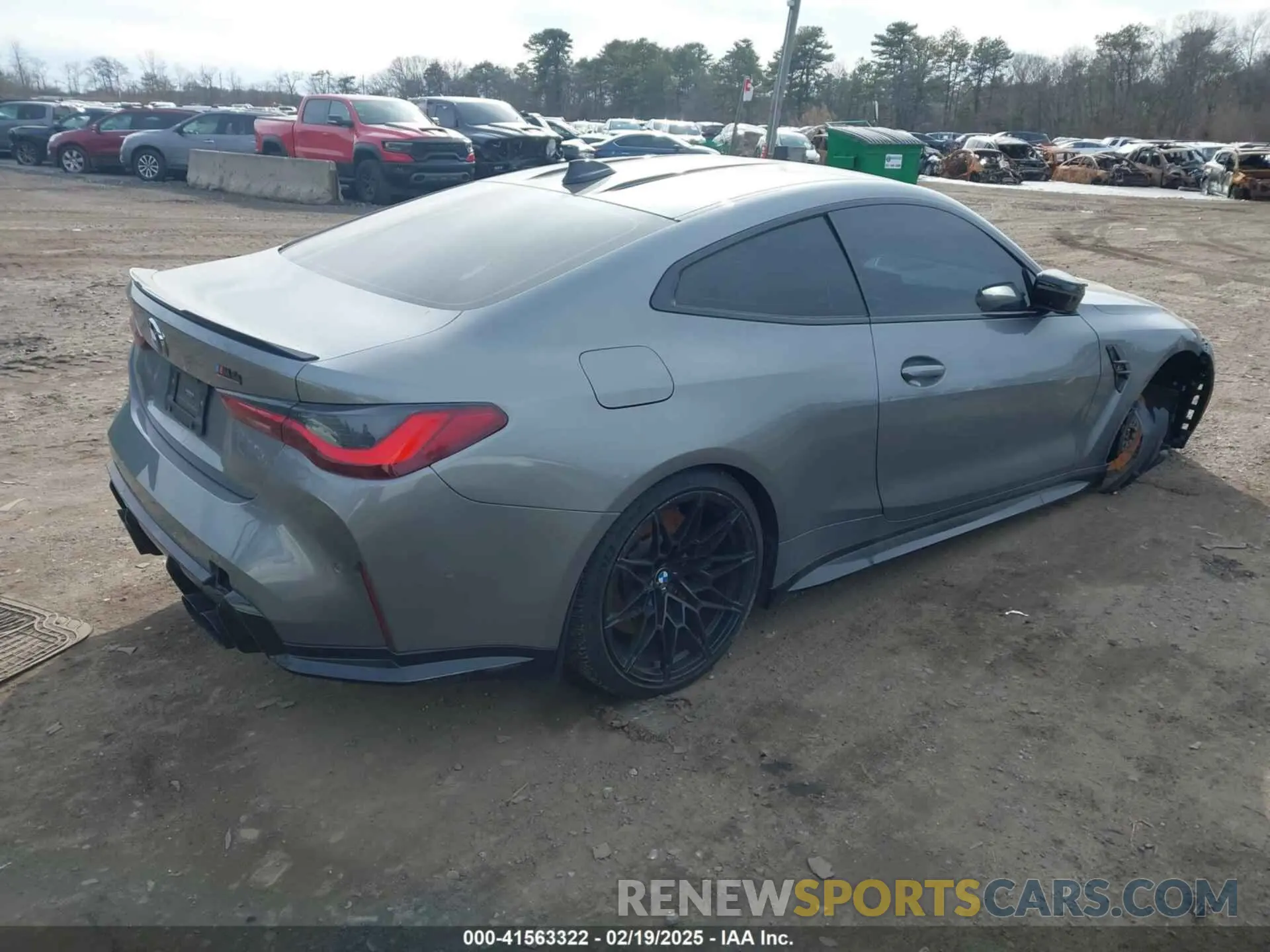 4 fotografías del automóvil dañado WBS43AZ06NCH93498 BMW M4 2022