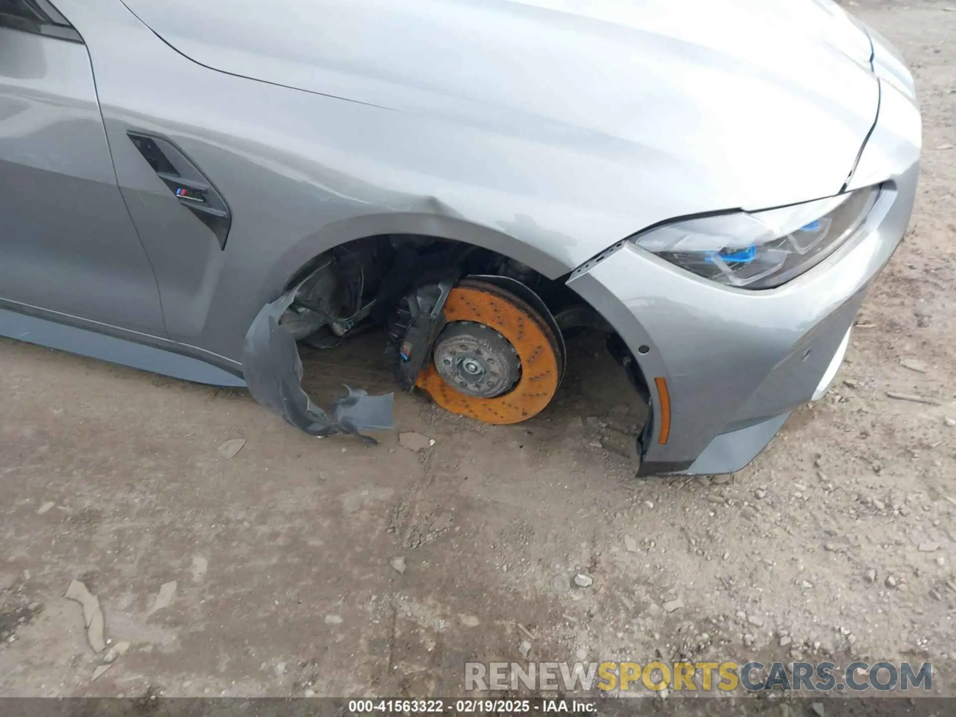 6 fotografías del automóvil dañado WBS43AZ06NCH93498 BMW M4 2022