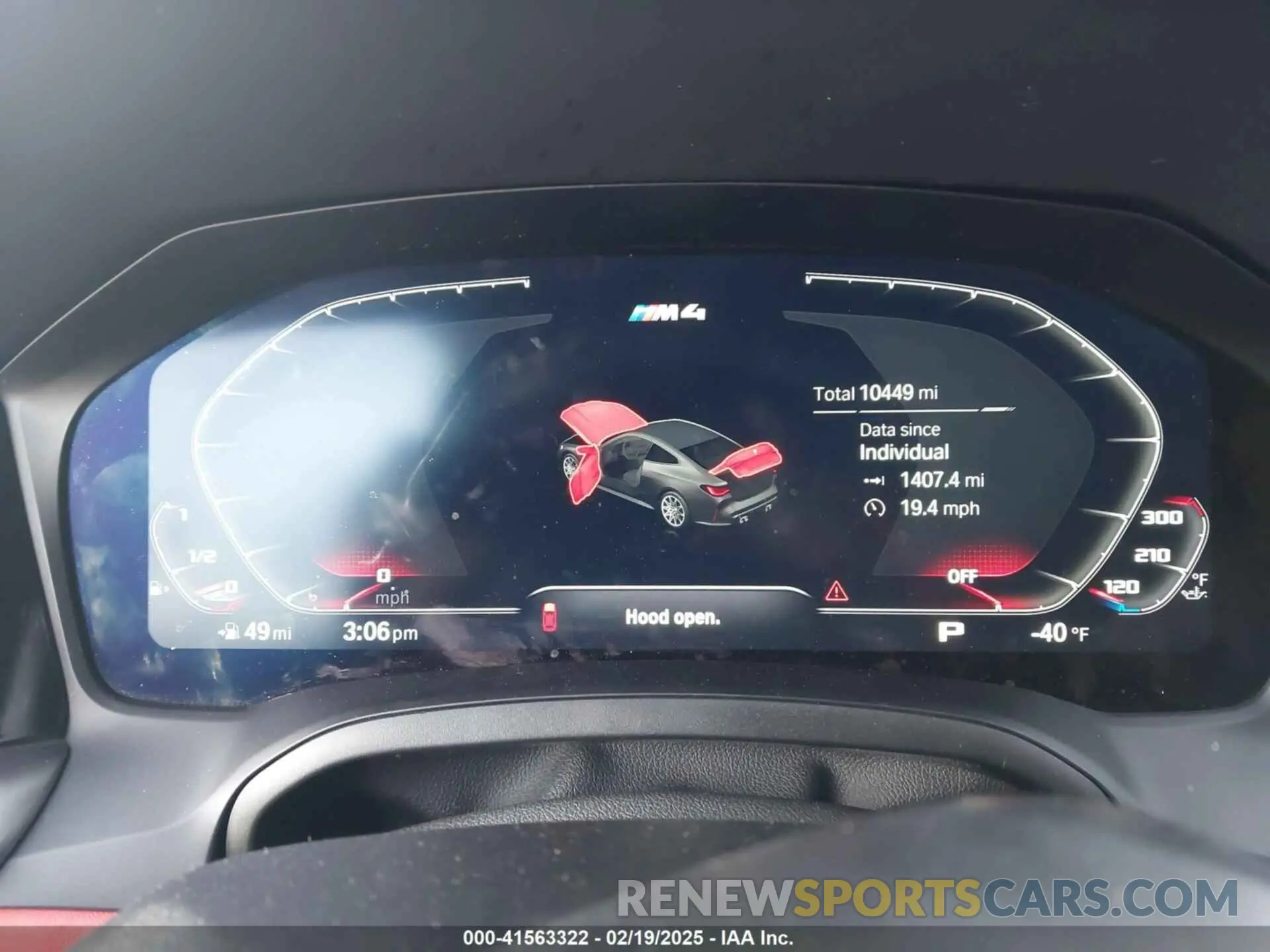 7 fotografías del automóvil dañado WBS43AZ06NCH93498 BMW M4 2022