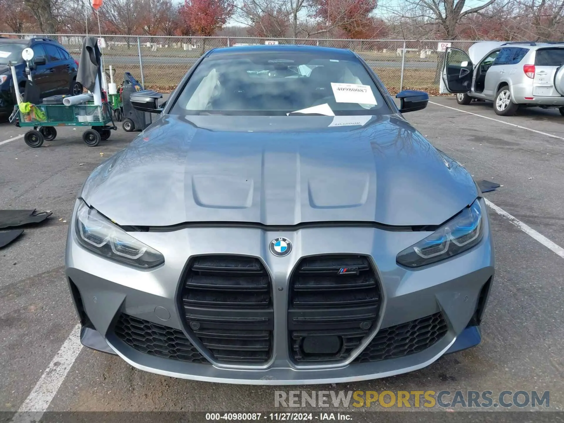 11 fotografías del automóvil dañado WBS43AZ07NCJ07210 BMW M4 2022
