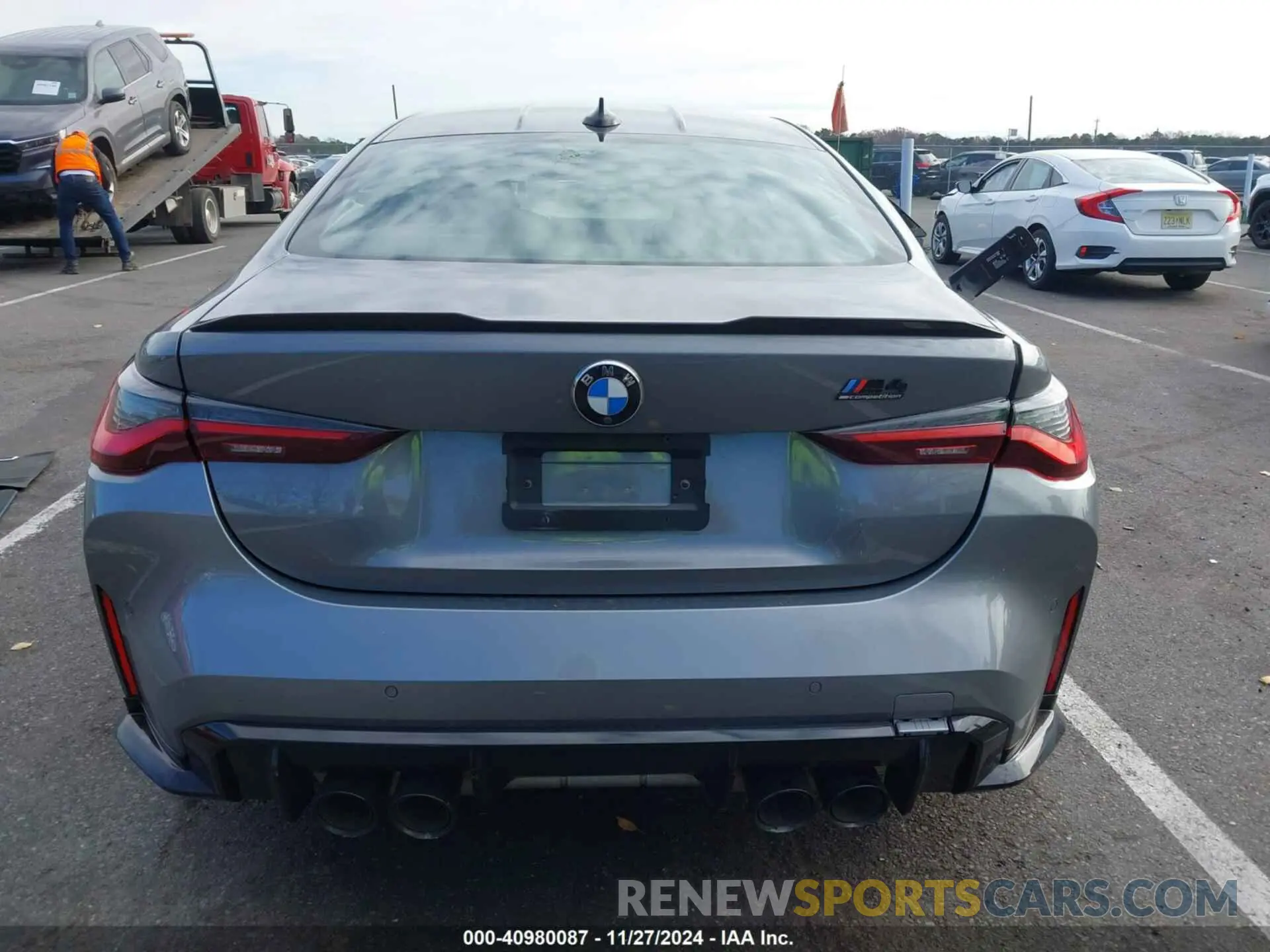 15 fotografías del automóvil dañado WBS43AZ07NCJ07210 BMW M4 2022
