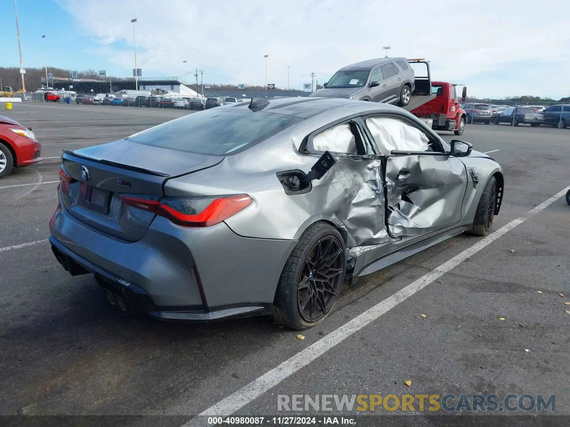 4 fotografías del automóvil dañado WBS43AZ07NCJ07210 BMW M4 2022