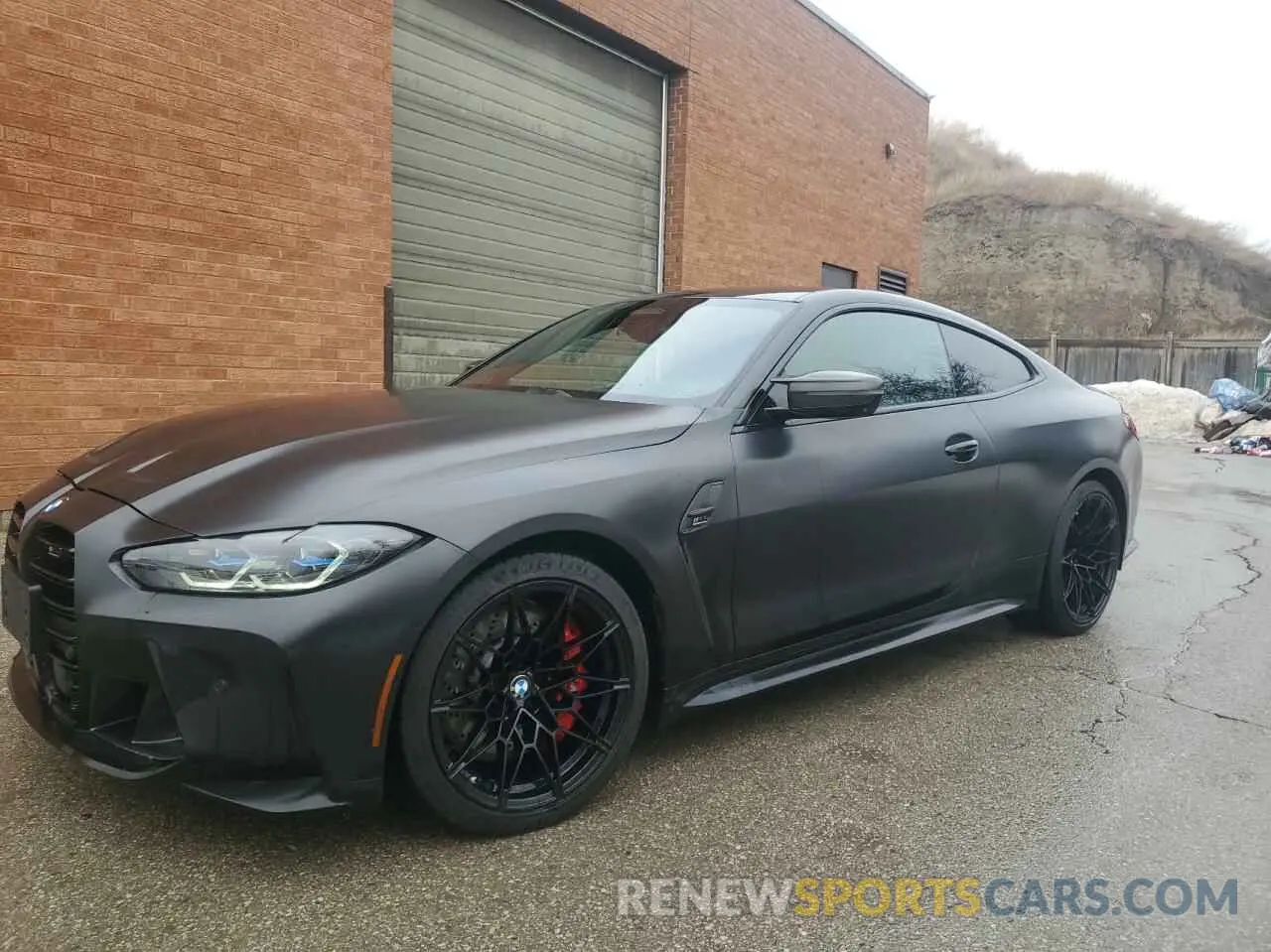 2 fotografías del automóvil dañado WBS43AZ08NCJ42001 BMW M4 2022