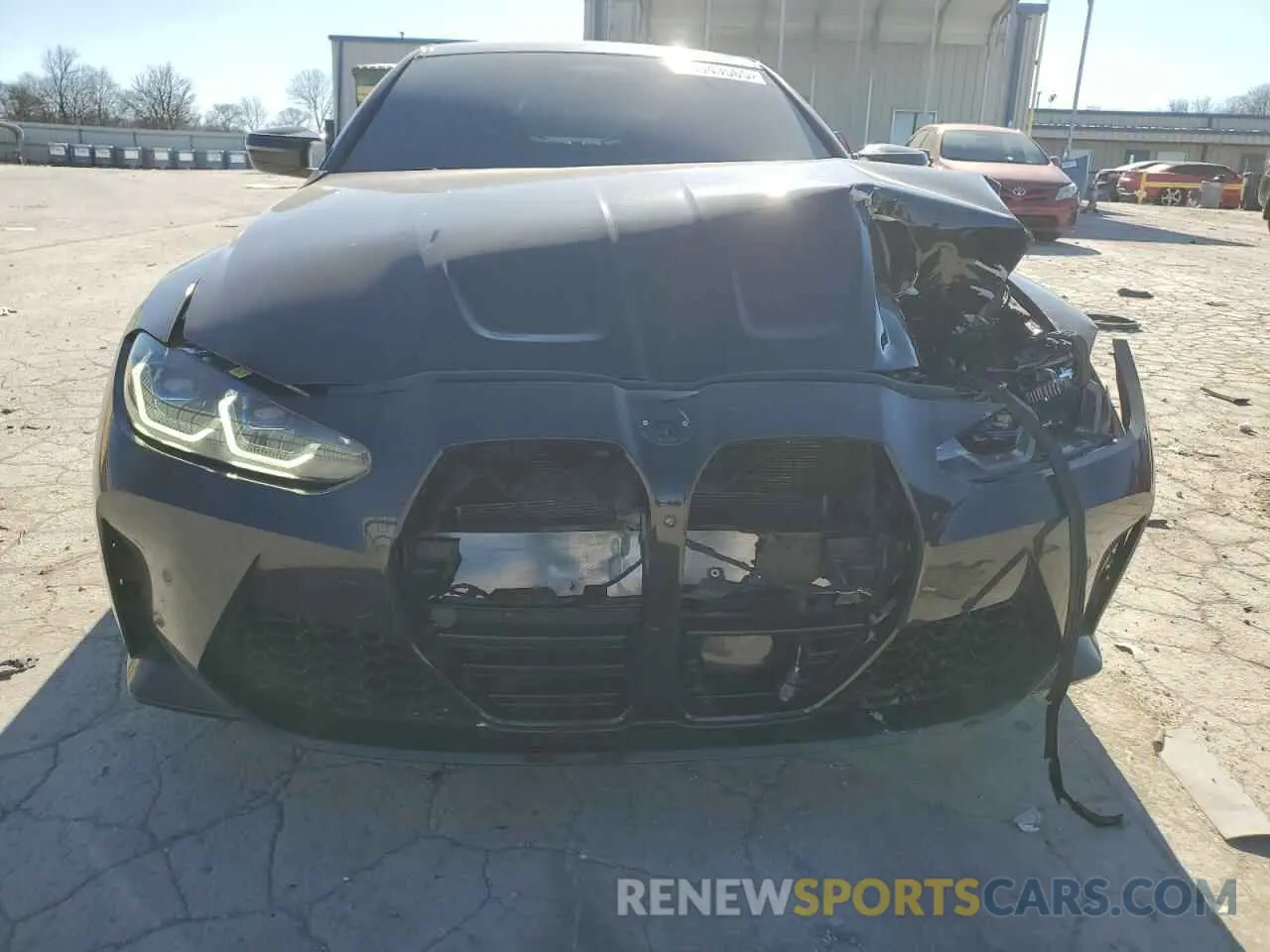 5 fotografías del automóvil dañado WBS43AZ0XNCH97800 BMW M4 2022