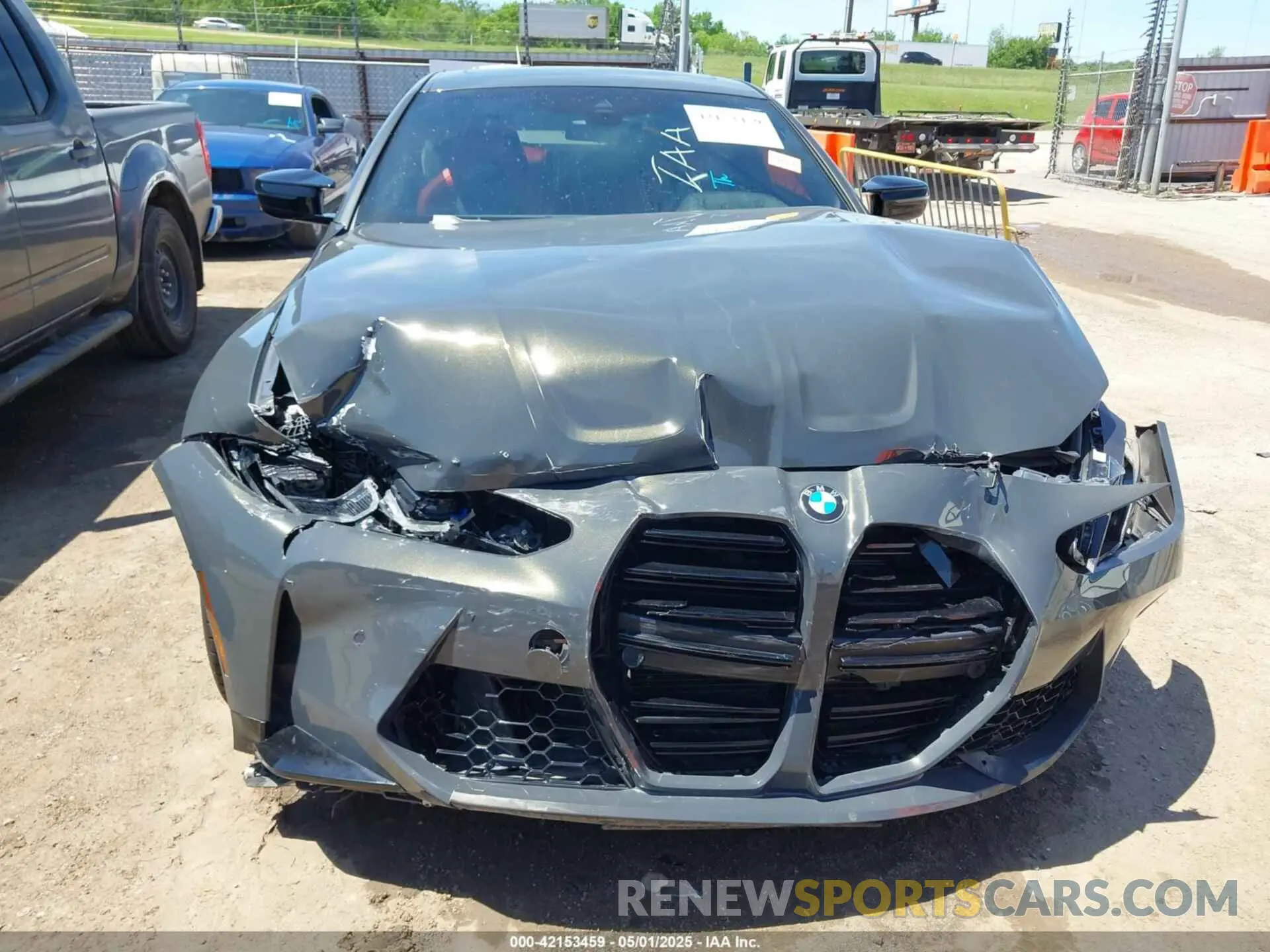 12 fotografías del automóvil dañado WBS43AZ0XNCK13103 BMW M4 2022