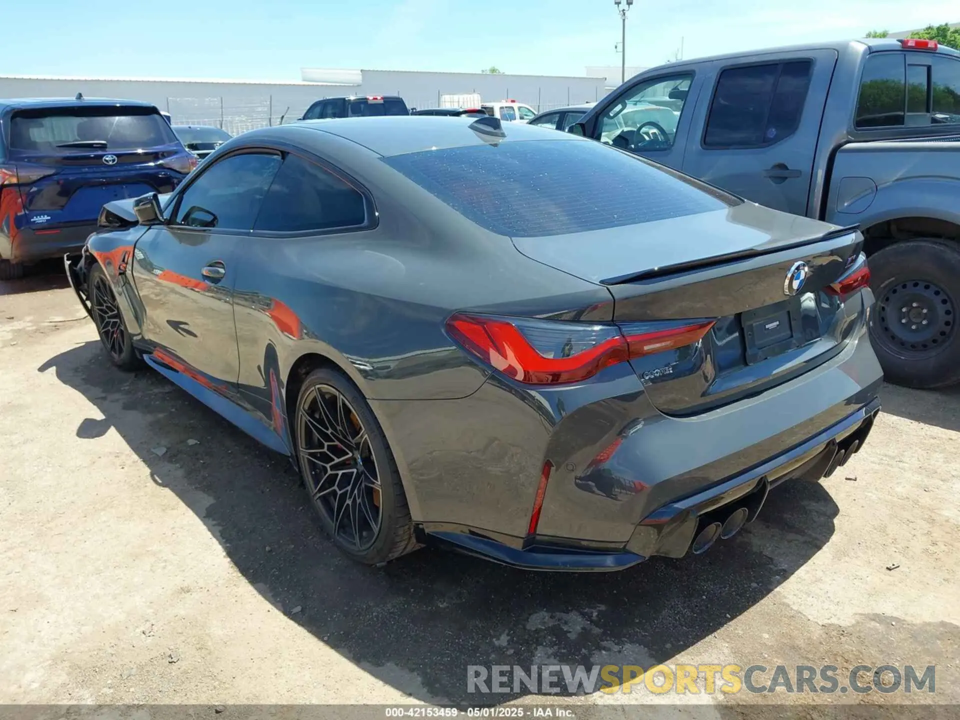 3 fotografías del automóvil dañado WBS43AZ0XNCK13103 BMW M4 2022