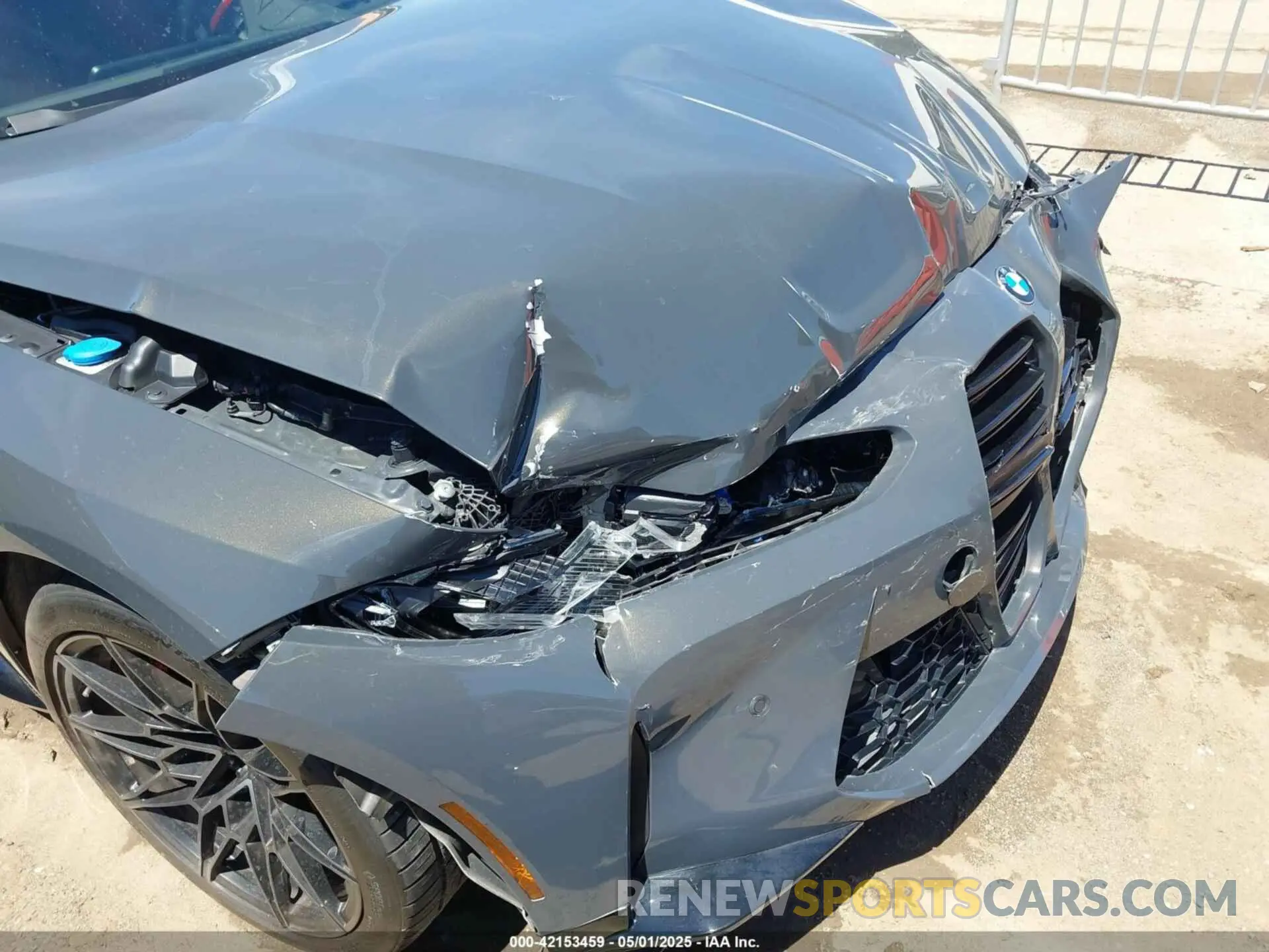 6 fotografías del automóvil dañado WBS43AZ0XNCK13103 BMW M4 2022