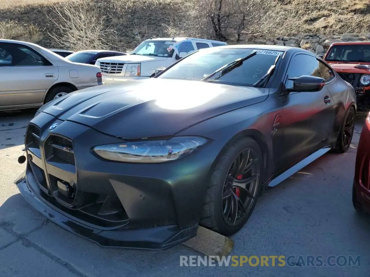 1 fotografías del automóvil dañado WBS43AZ0XNCK22593 BMW M4 2022