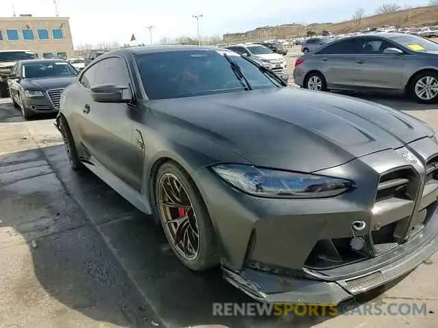 13 fotografías del automóvil dañado WBS43AZ0XNCK22593 BMW M4 2022
