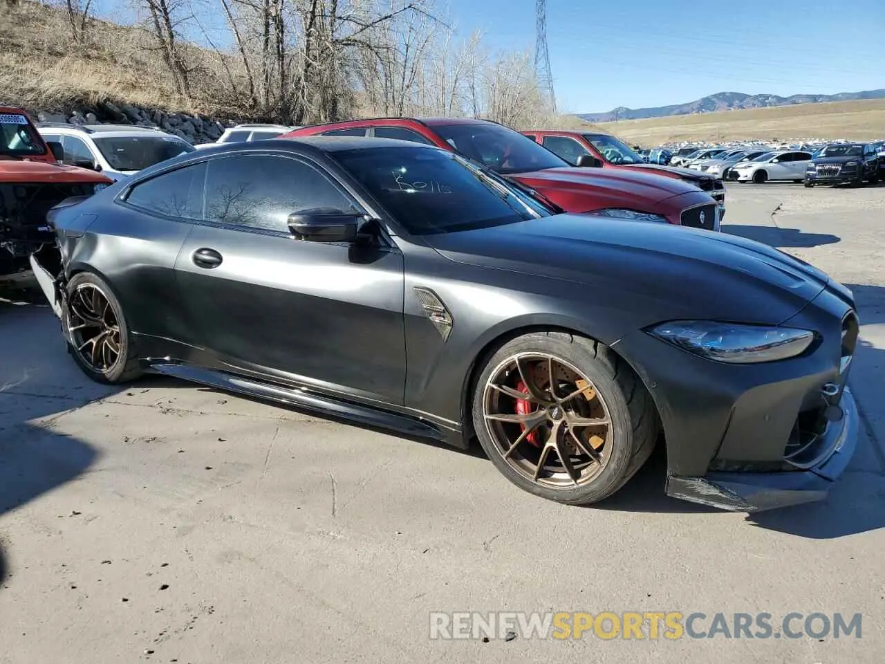 4 fotografías del automóvil dañado WBS43AZ0XNCK22593 BMW M4 2022