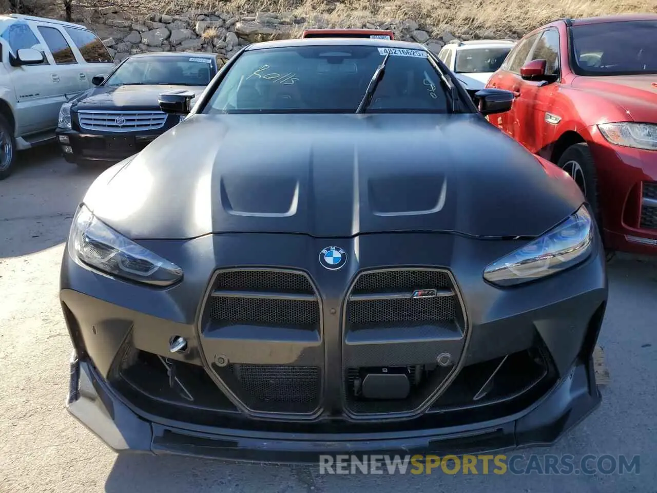 5 fotografías del automóvil dañado WBS43AZ0XNCK22593 BMW M4 2022