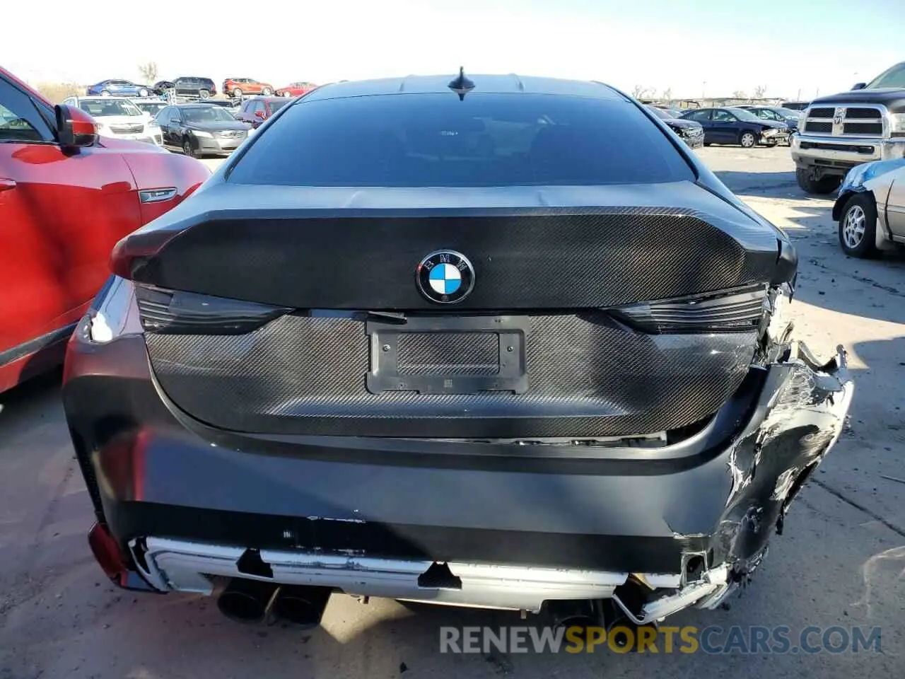 6 fotografías del automóvil dañado WBS43AZ0XNCK22593 BMW M4 2022