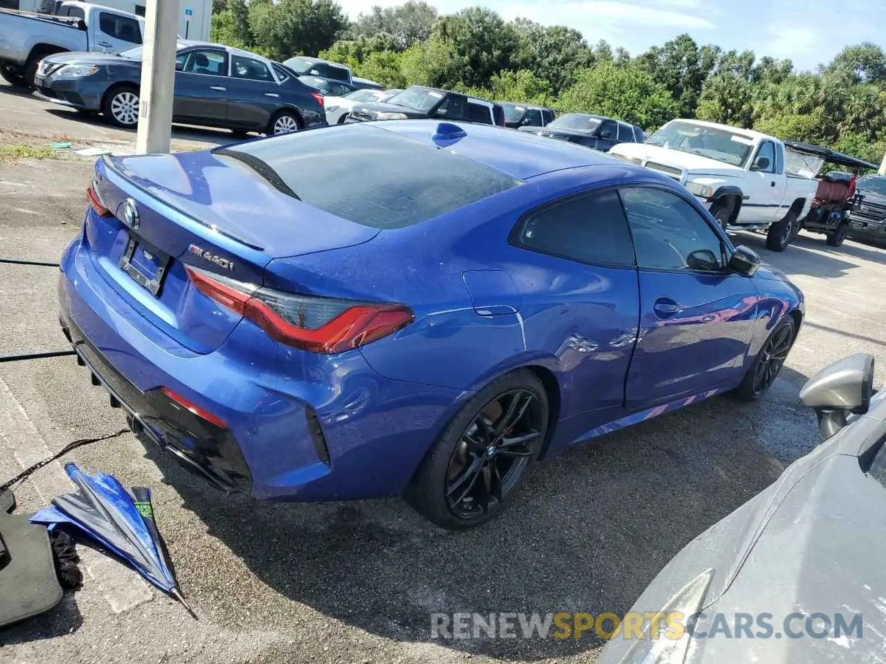 3 fotografías del automóvil dañado WBA13AR01PCL45497 BMW M4 2023