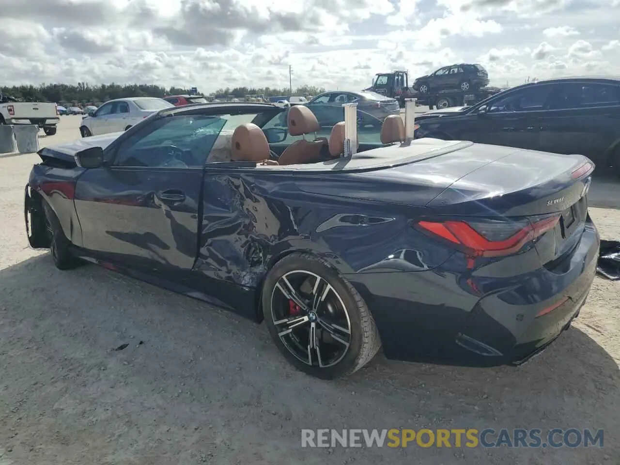 2 fotografías del automóvil dañado WBA53AT03PCL15153 BMW M4 2023