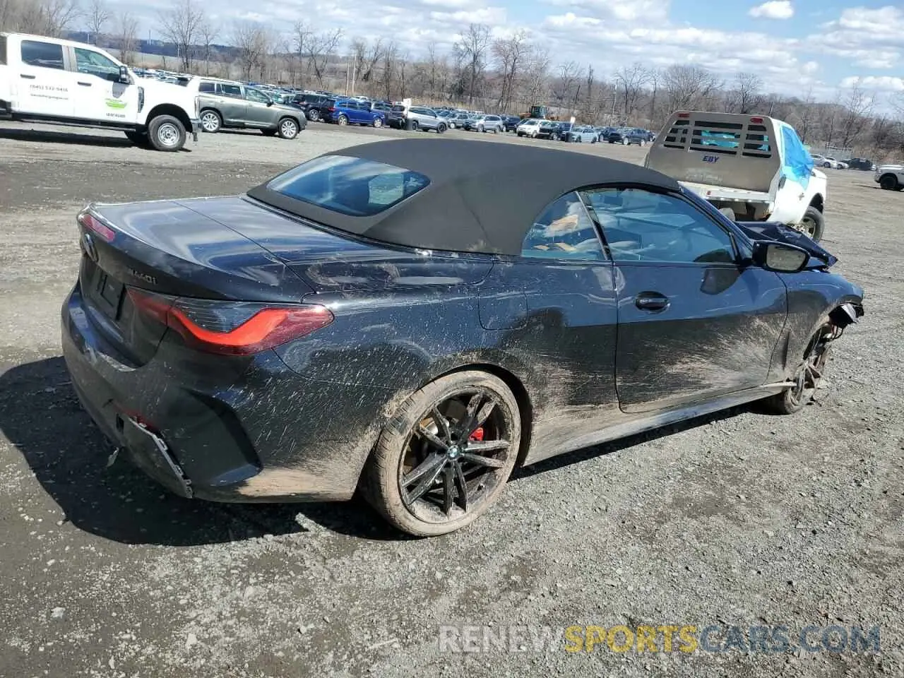 3 fotografías del automóvil dañado WBA63AT02PCL96392 BMW M4 2023