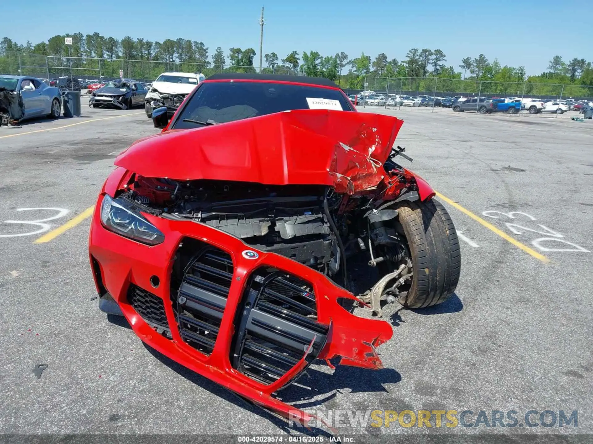 12 fotografías del automóvil dañado WBS33BA00PCM42325 BMW M4 2023