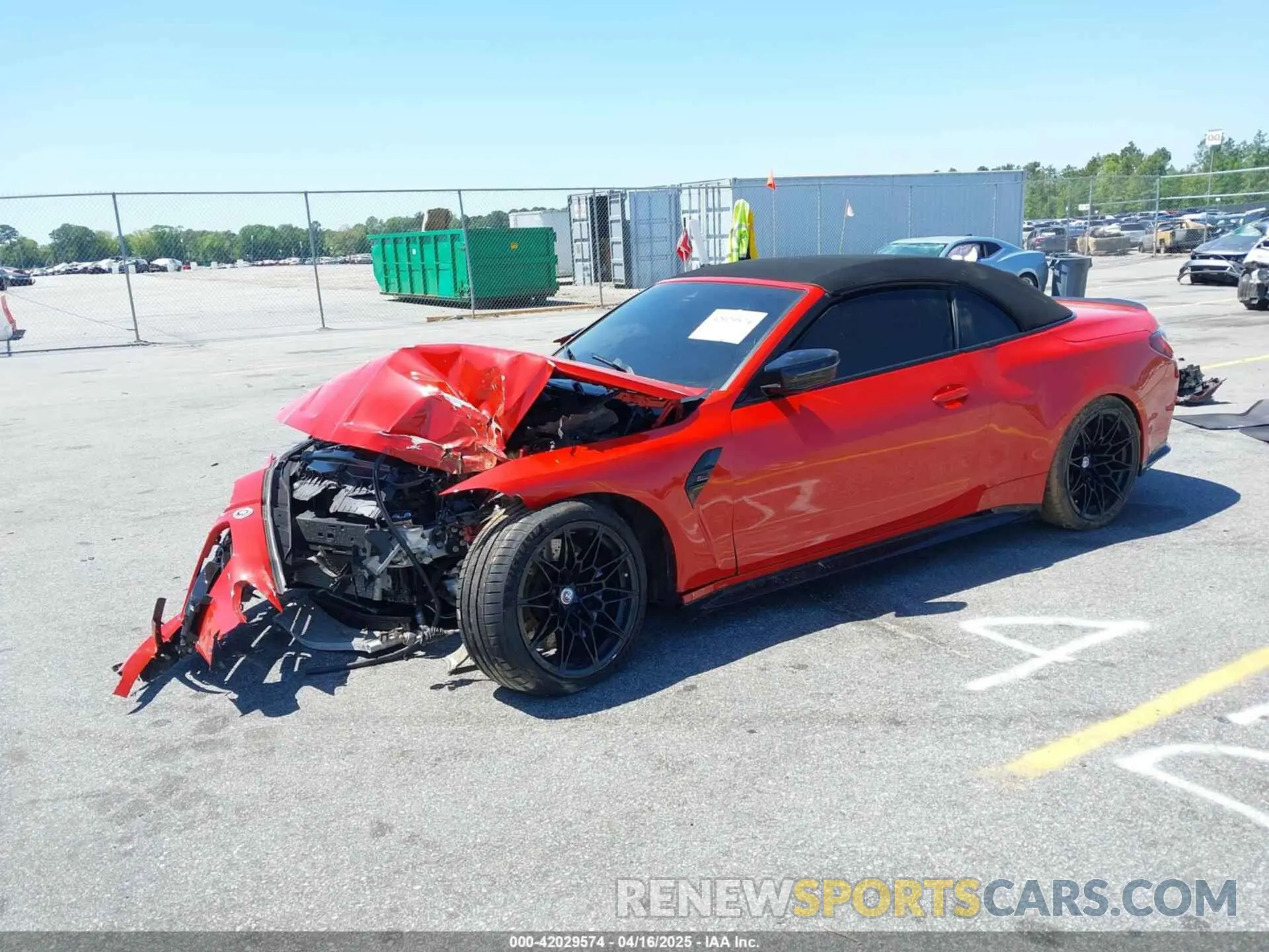 2 fotografías del automóvil dañado WBS33BA00PCM42325 BMW M4 2023