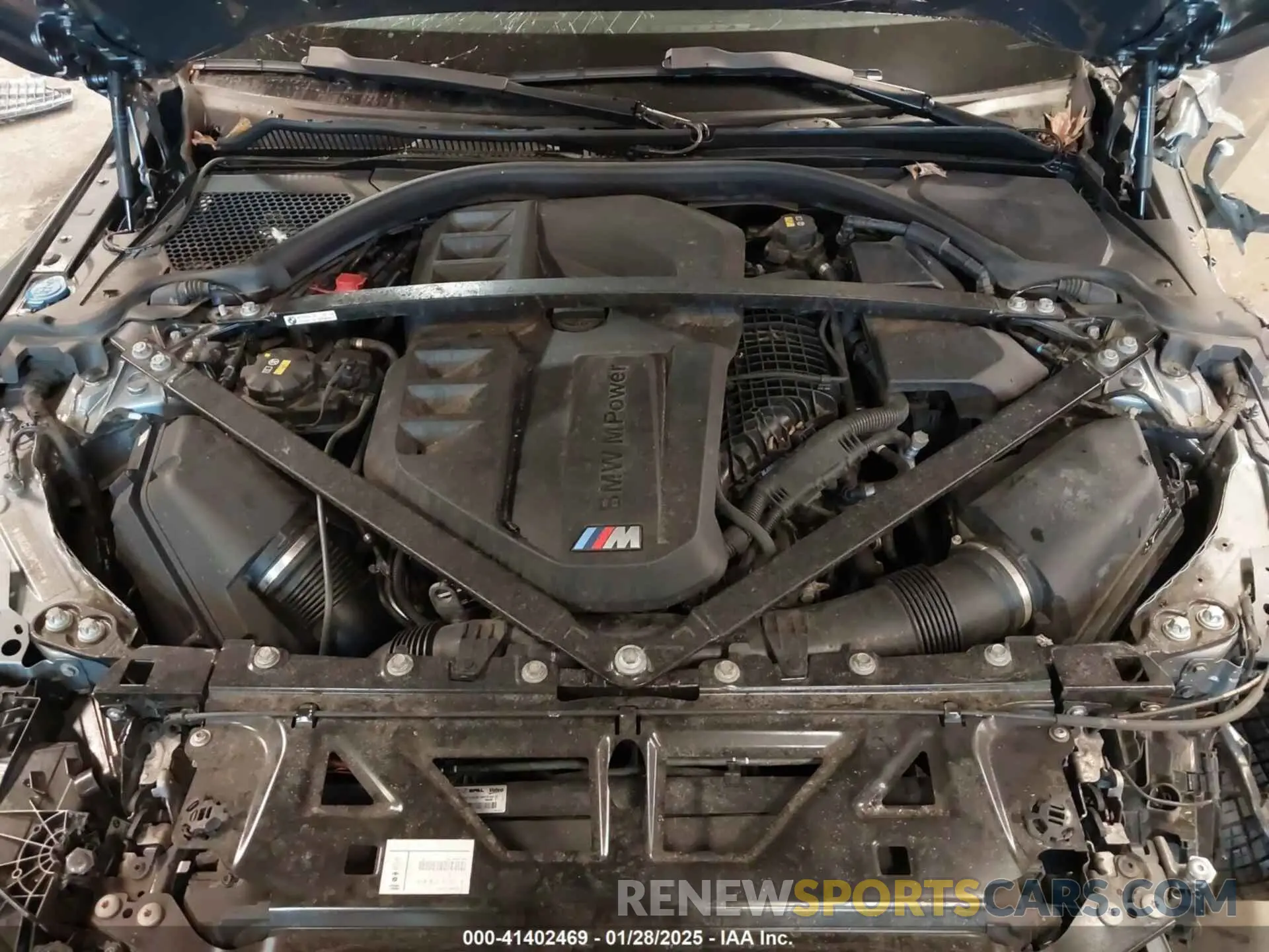 10 fotografías del automóvil dañado WBS33BA01PCL30830 BMW M4 2023