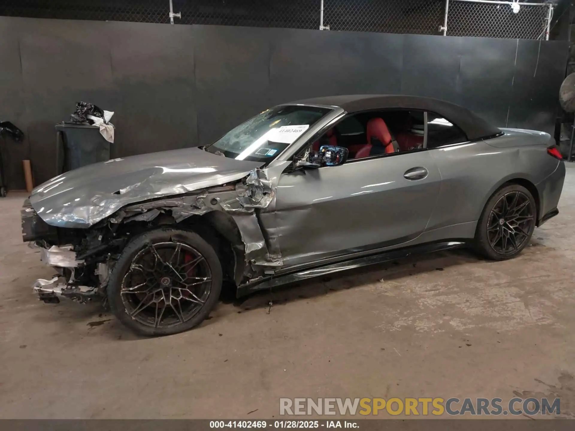 2 fotografías del automóvil dañado WBS33BA01PCL30830 BMW M4 2023