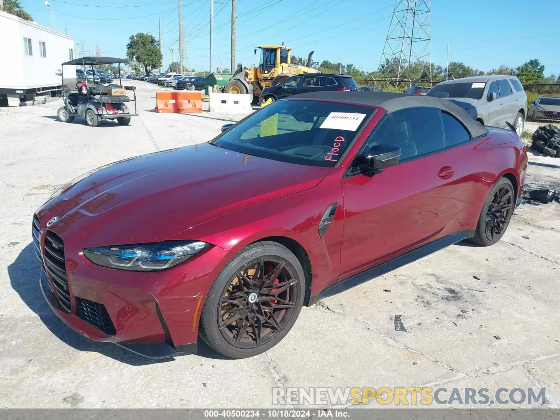 2 fotografías del automóvil dañado WBS33BA02PCM43993 BMW M4 2023