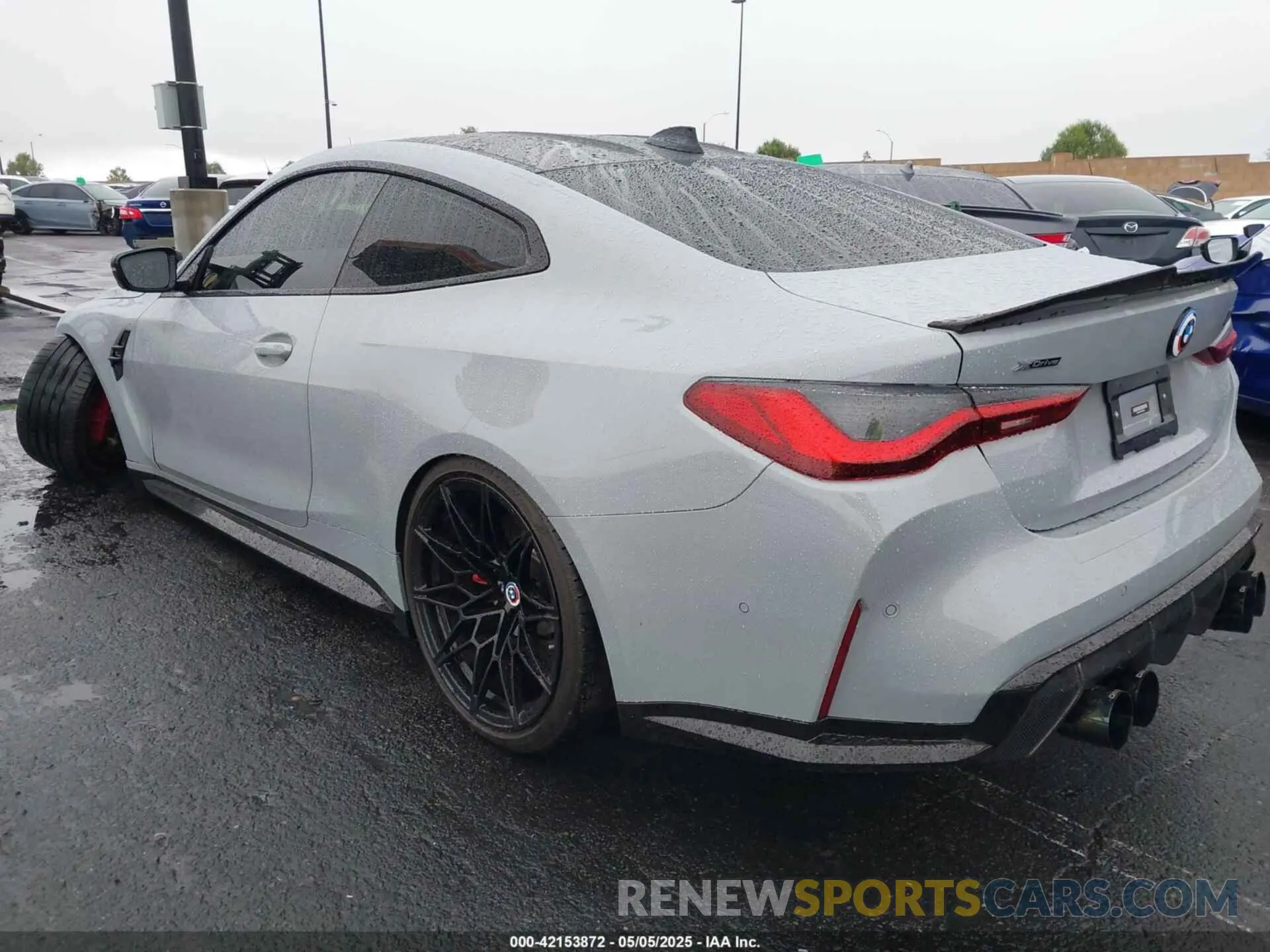 3 fotografías del automóvil dañado WBS43AZ00PCM16326 BMW M4 2023