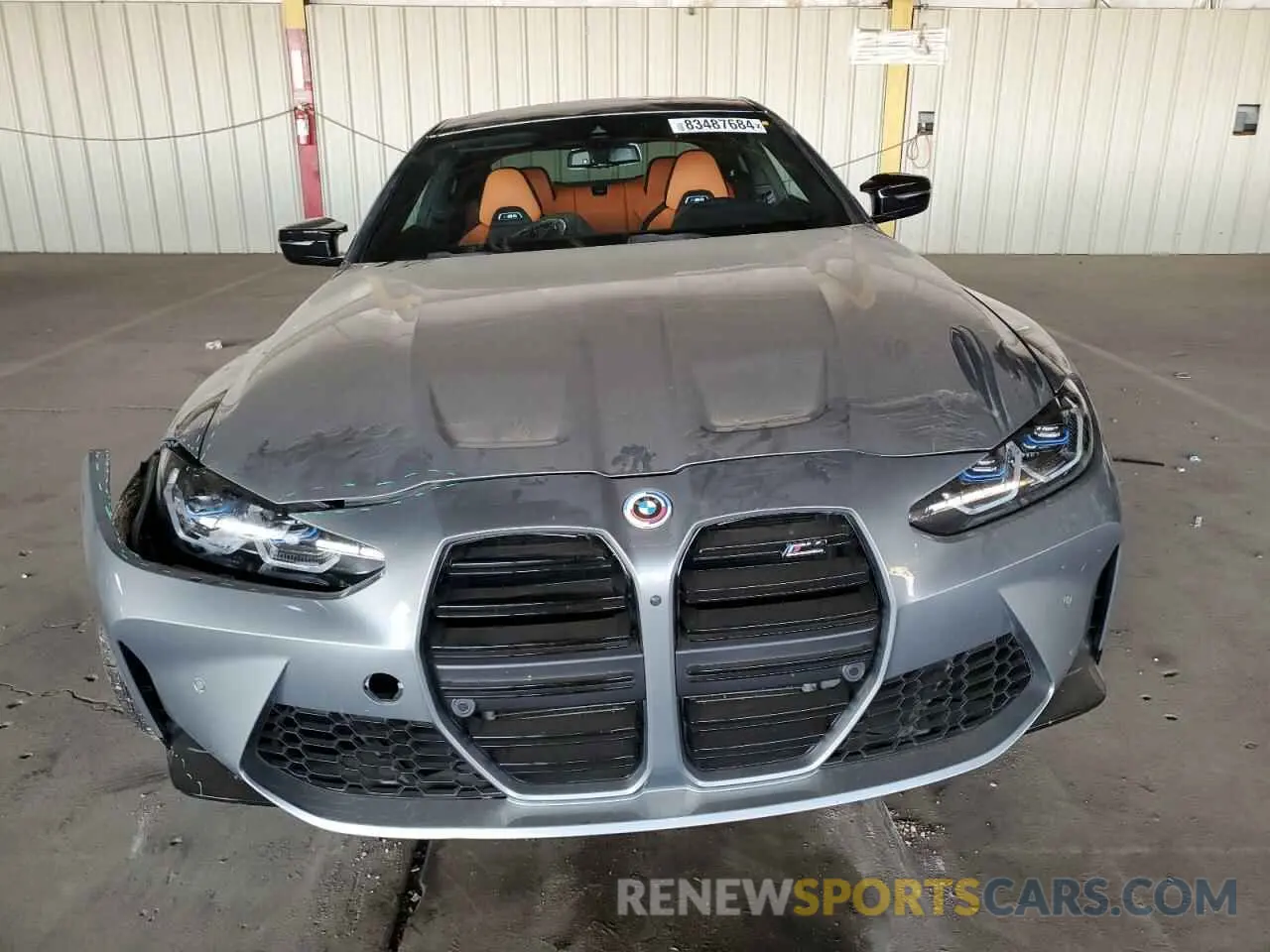 5 fotografías del automóvil dañado WBS43AZ01PCL21192 BMW M4 2023