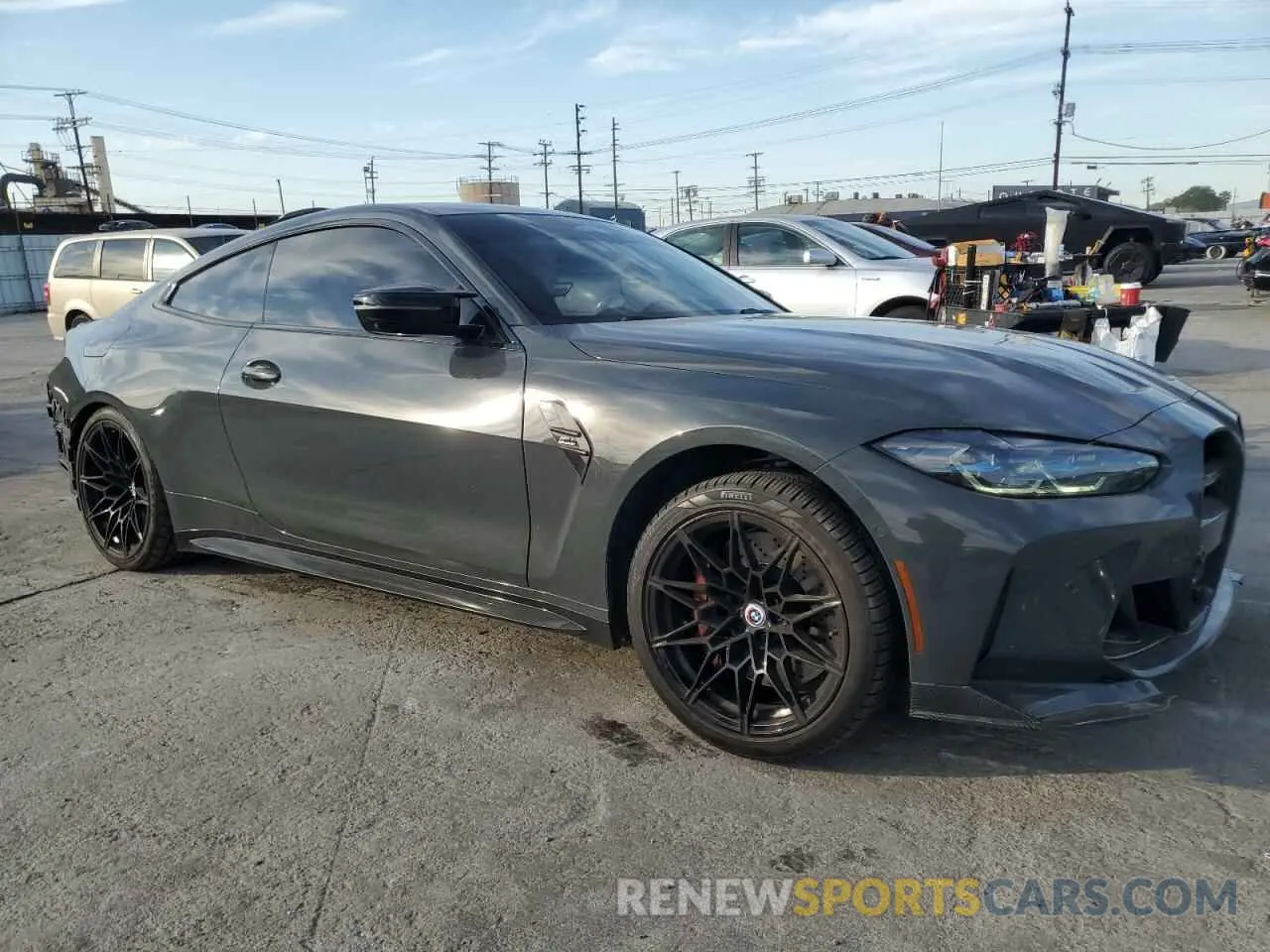 4 fotografías del automóvil dañado WBS43AZ02PCL21167 BMW M4 2023