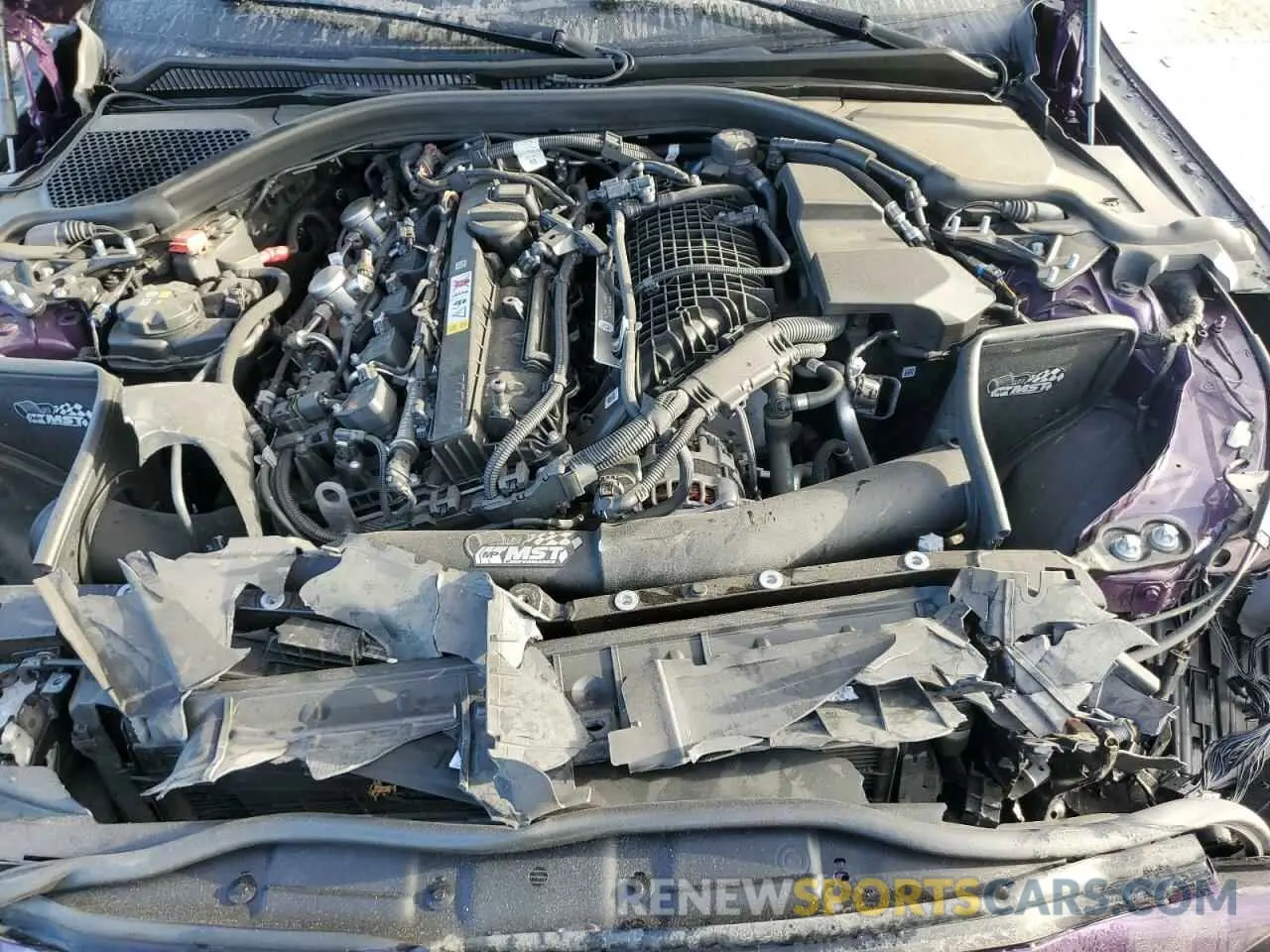 11 fotografías del automóvil dañado WBS43AZ03PCM33749 BMW M4 2023