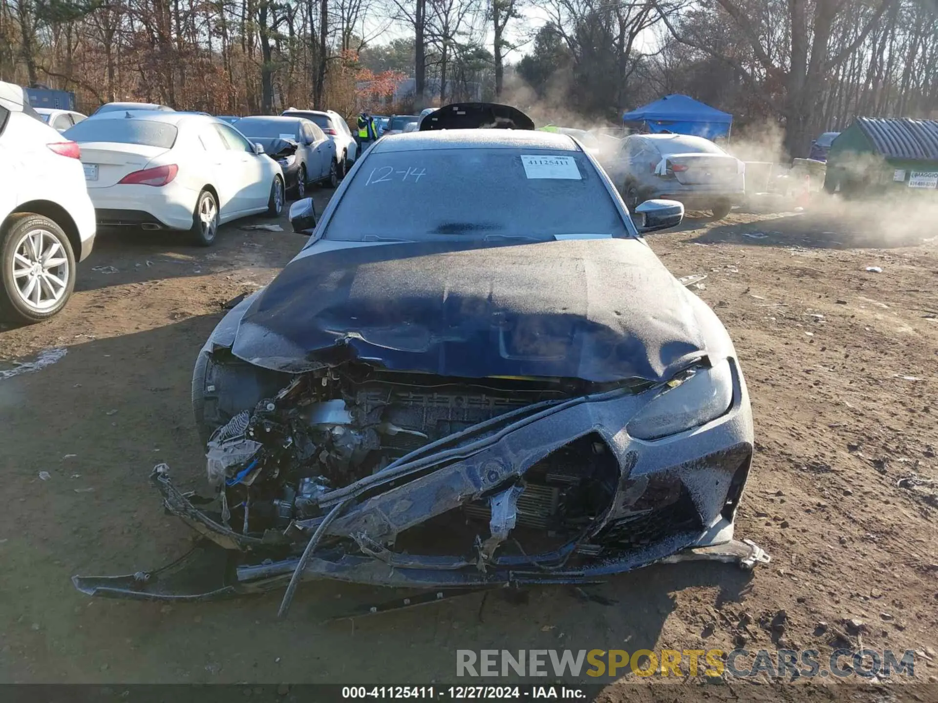 12 fotografías del automóvil dañado WBS43AZ04PCM47840 BMW M4 2023