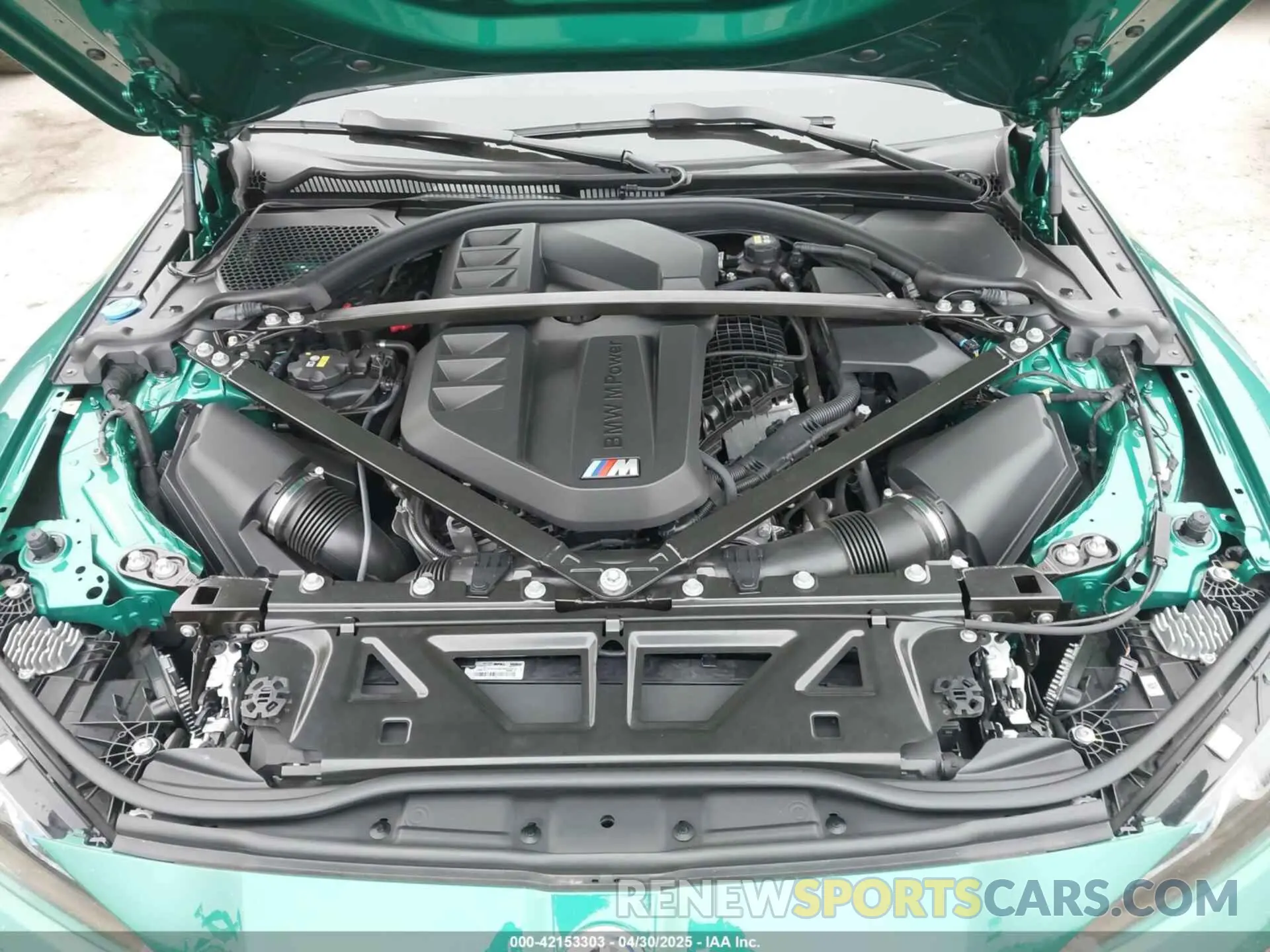 10 fotografías del automóvil dañado WBS43AZ05PCL26010 BMW M4 2023