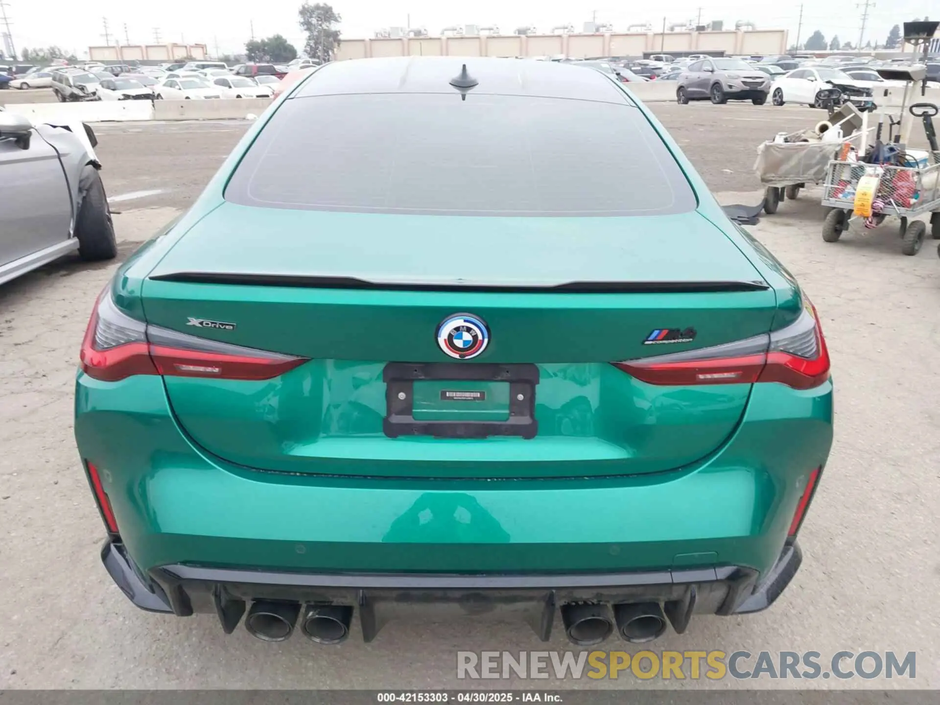 17 fotografías del automóvil dañado WBS43AZ05PCL26010 BMW M4 2023