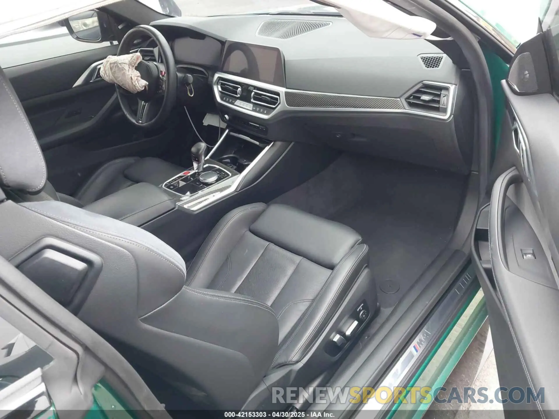 5 fotografías del automóvil dañado WBS43AZ05PCL26010 BMW M4 2023