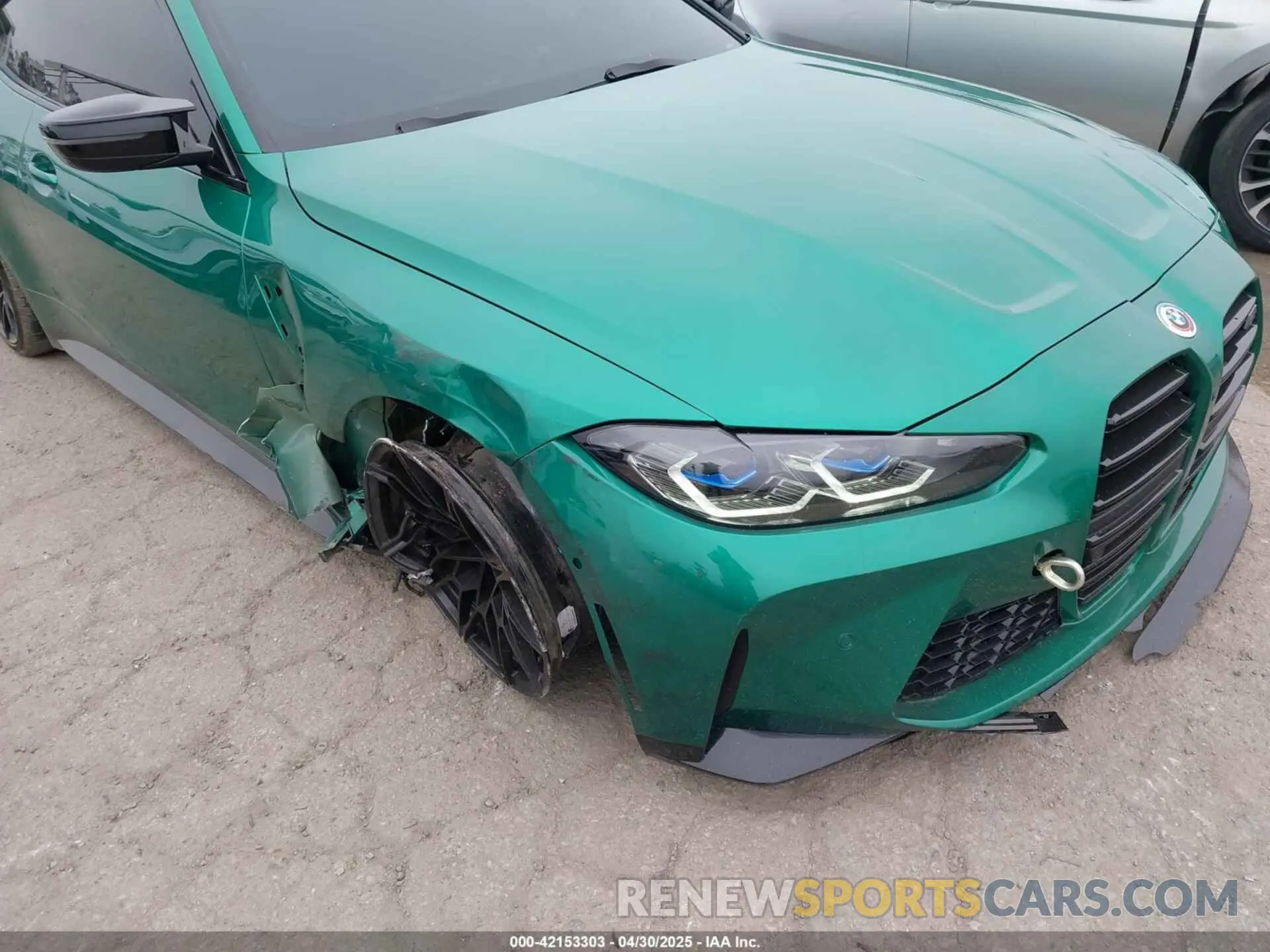 6 fotografías del automóvil dañado WBS43AZ05PCL26010 BMW M4 2023