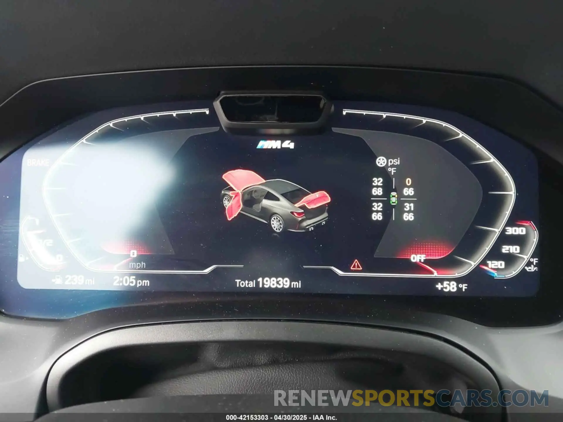 7 fotografías del automóvil dañado WBS43AZ05PCL26010 BMW M4 2023